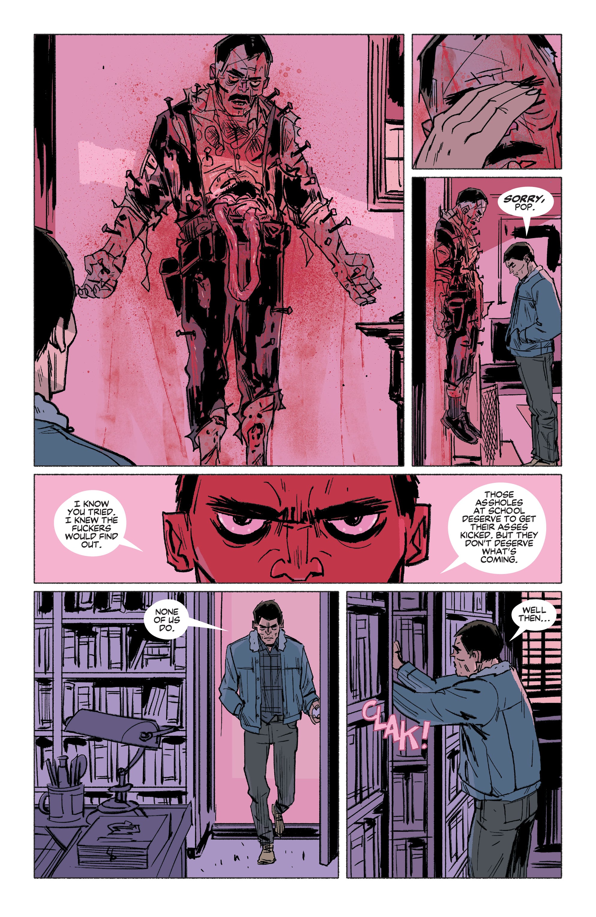 Read online Harrower comic -  Issue #1 - 19