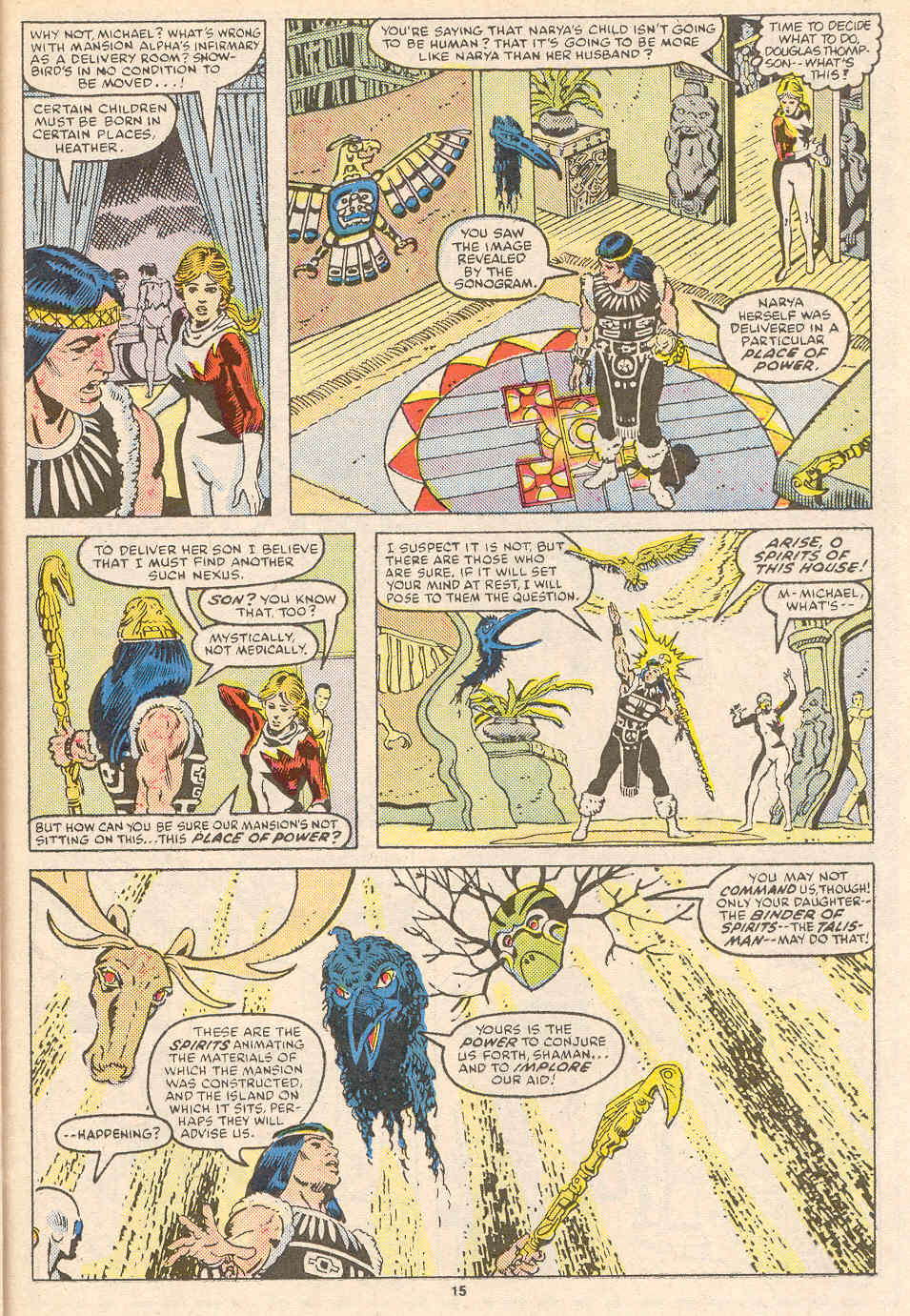 Read online Alpha Flight (1983) comic -  Issue #36 - 16