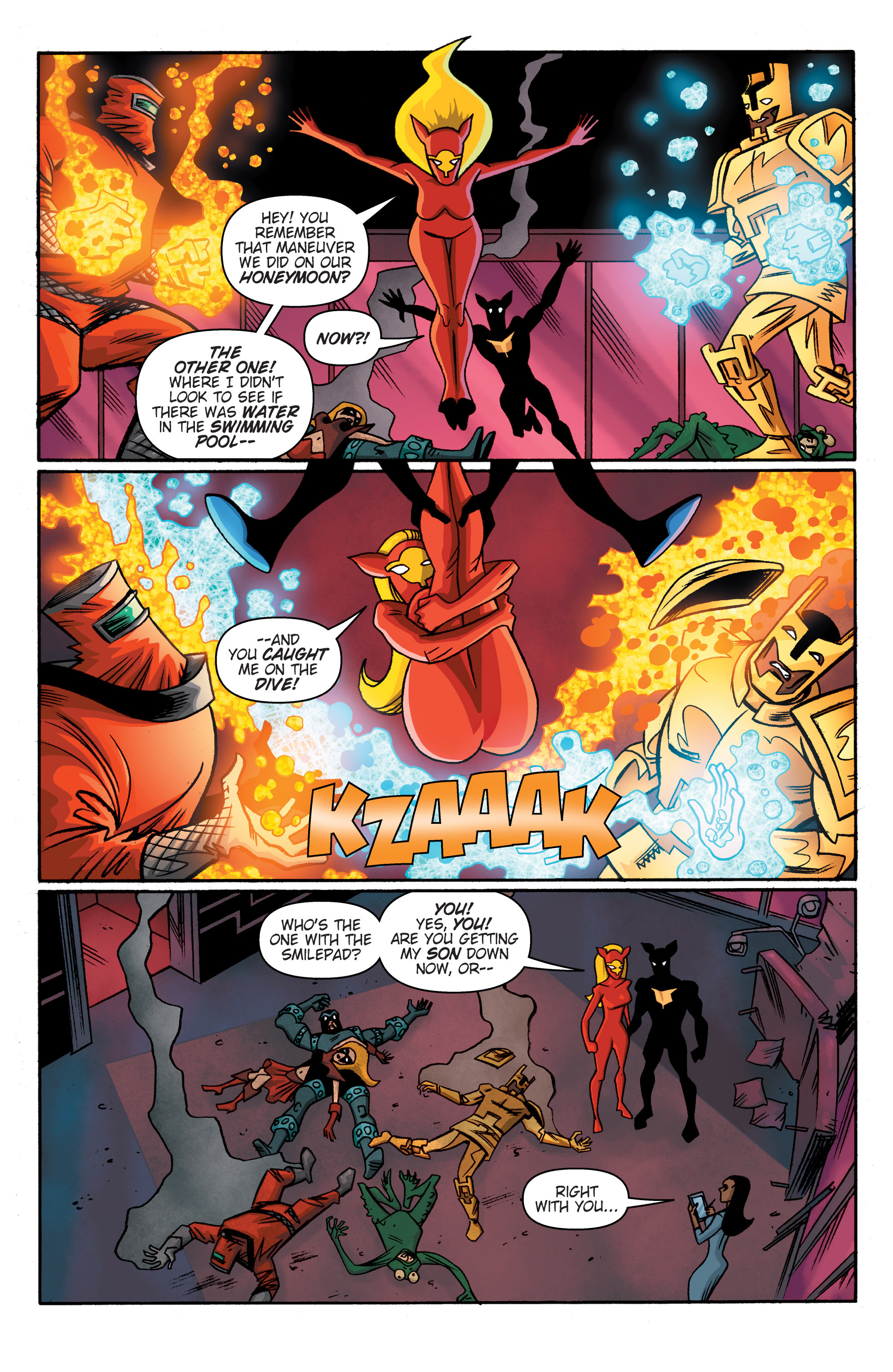 Read online The Fox (2015) comic -  Issue #5 - 10