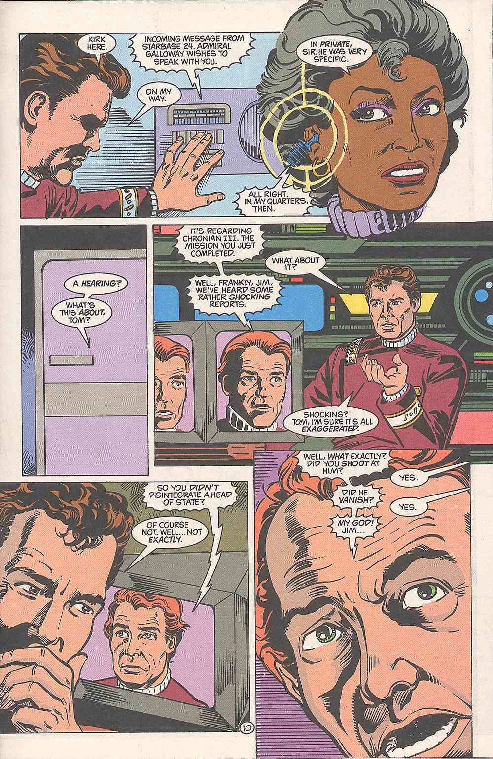 Read online Star Trek (1989) comic -  Issue #4 - 12