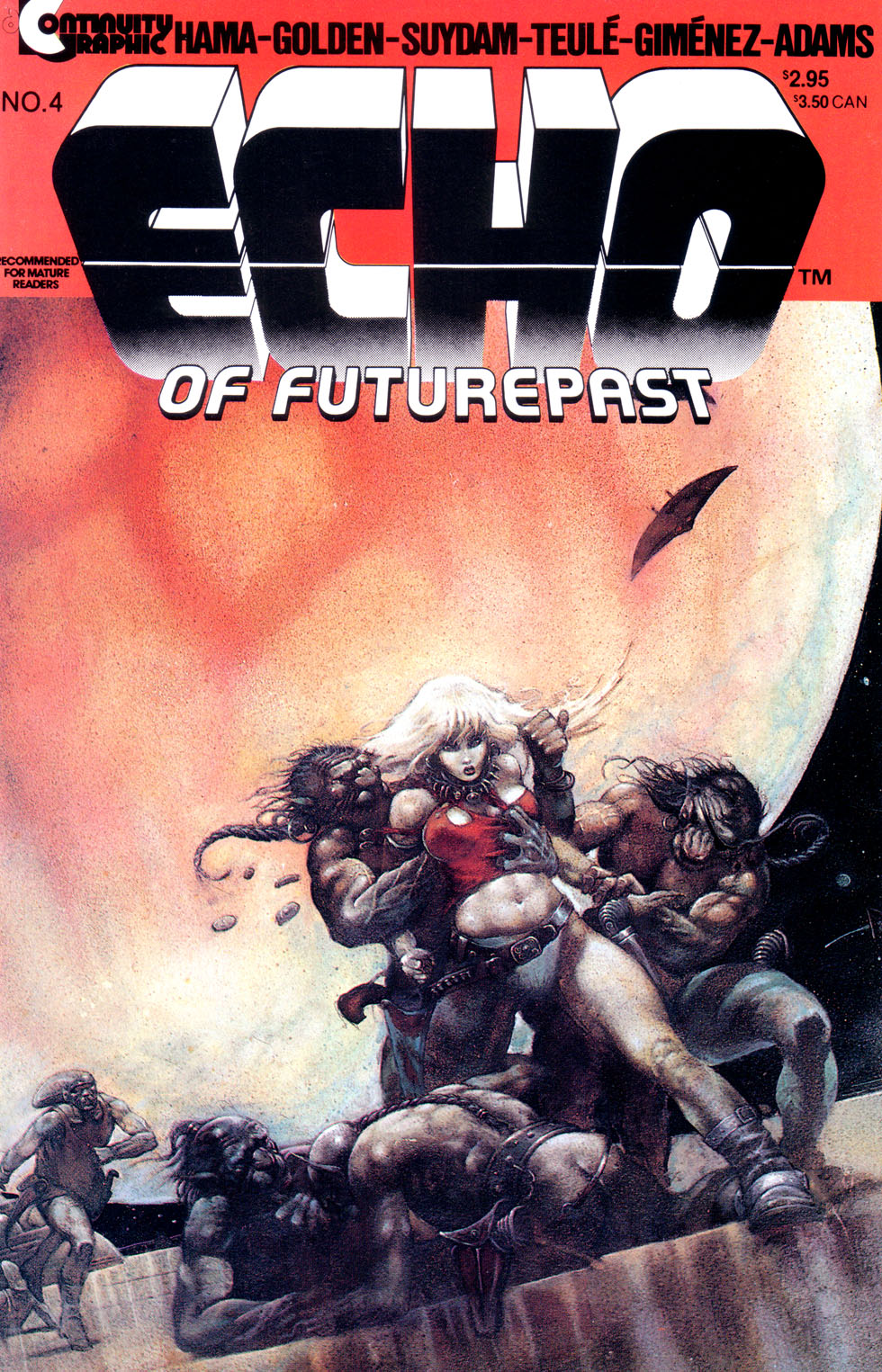 Read online Echo of Futurepast comic -  Issue #4 - 1