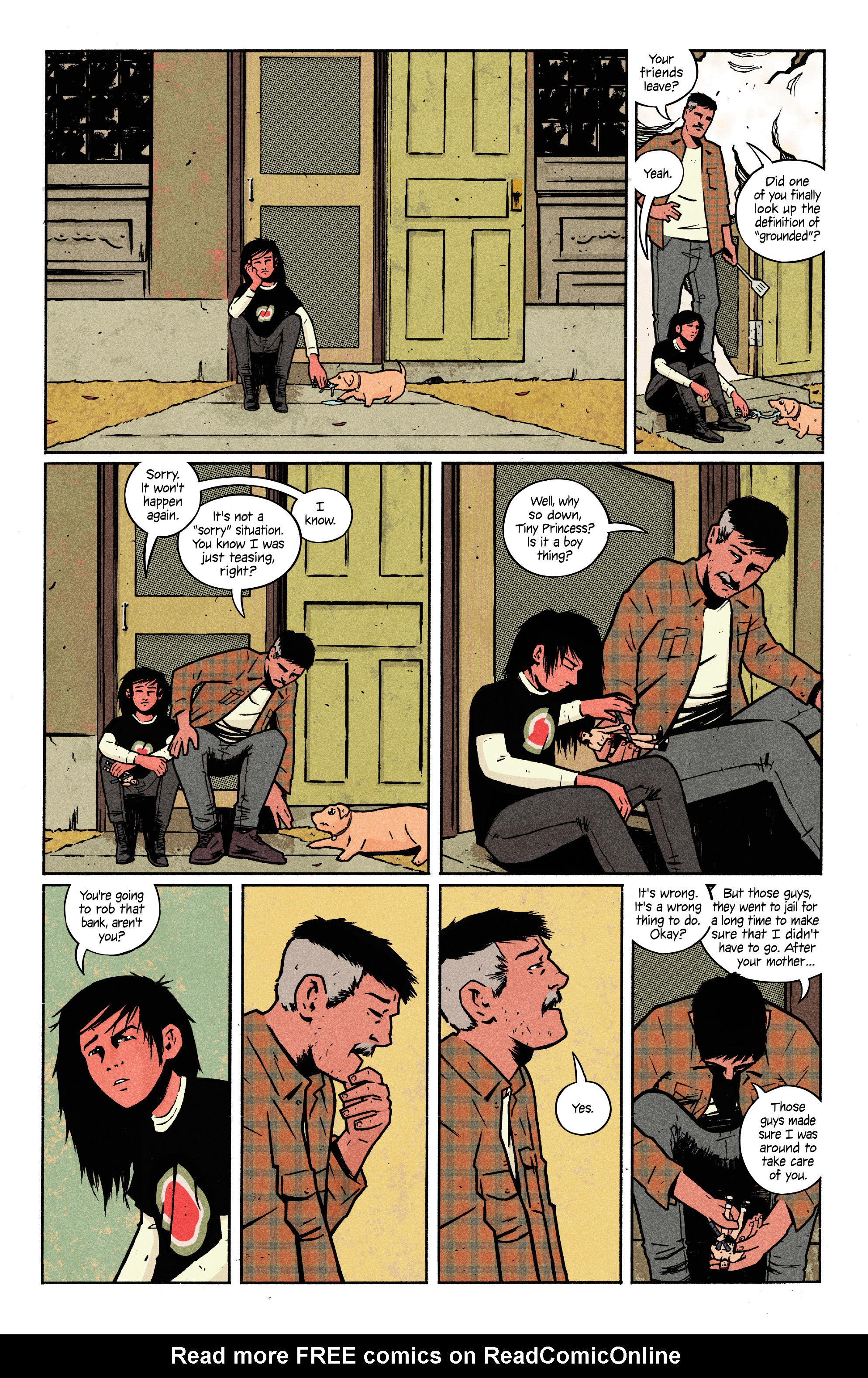 Read online 4 Kids Walk Into a Bank comic -  Issue #4 - 8