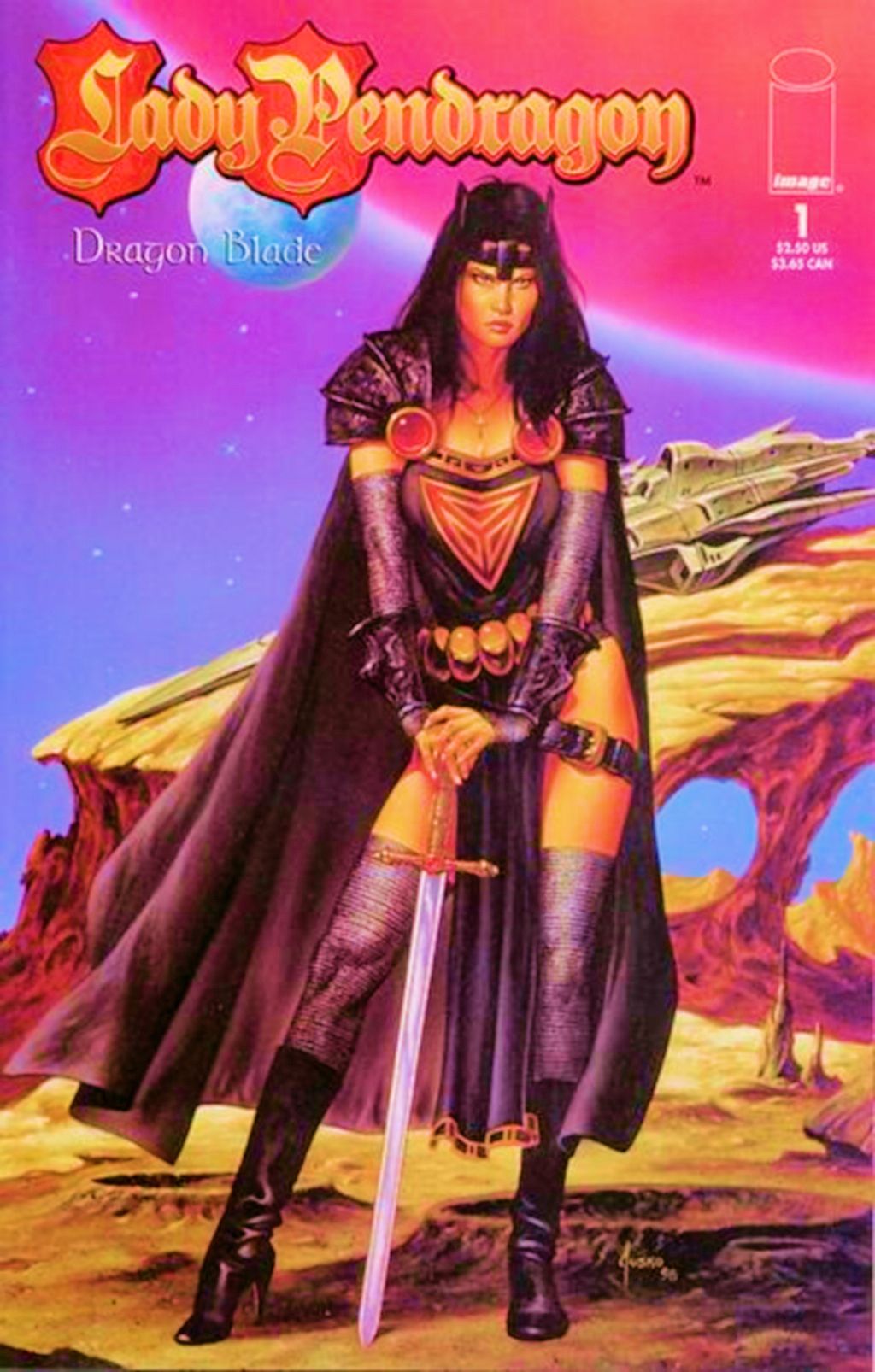 Read online Lady Pendragon comic -  Issue #1 - 2