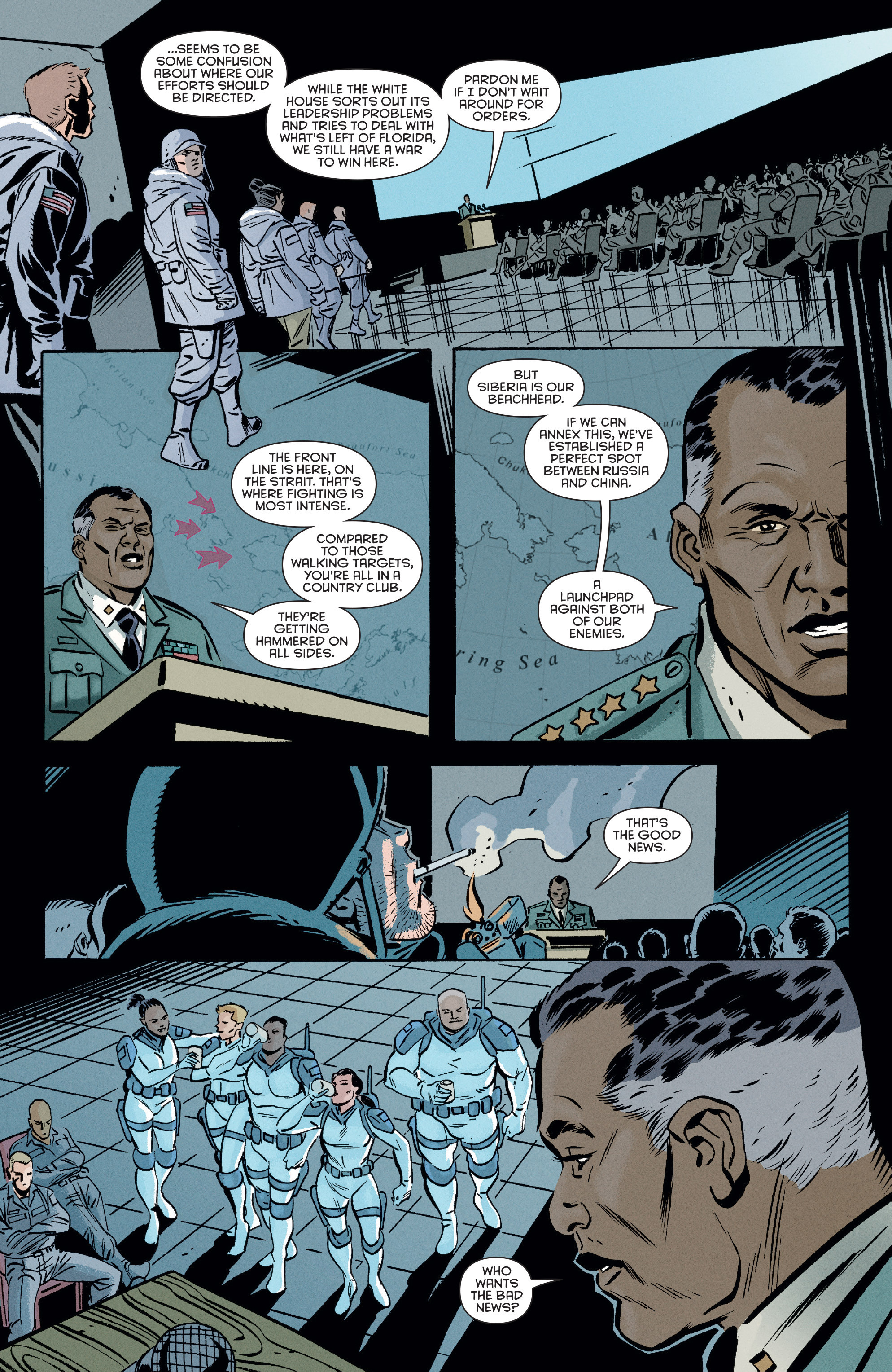 Read online Escape from New York comic -  Issue #5 - 21