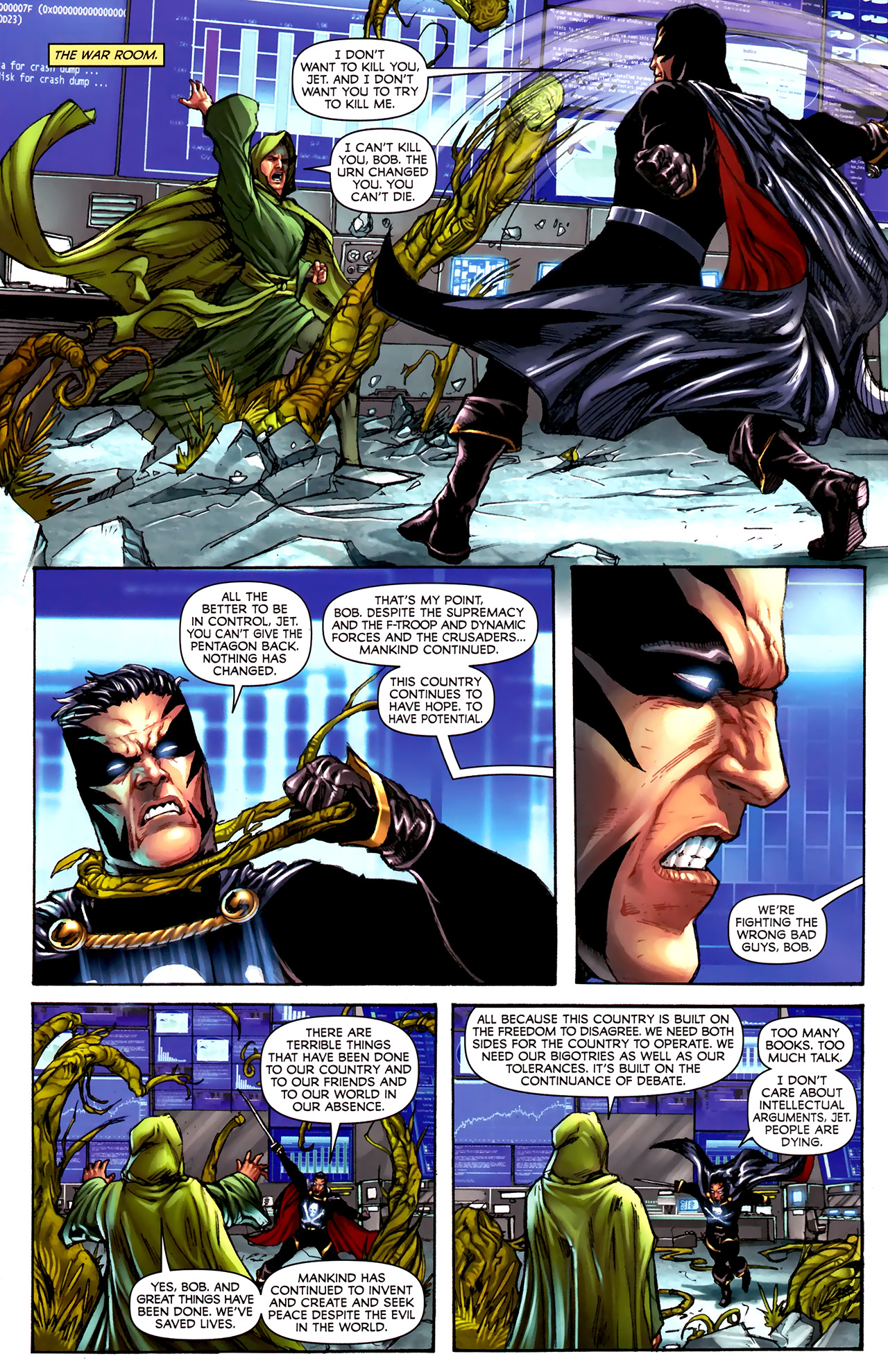 Read online Project Superpowers: Chapter Two comic -  Issue #10 - 7