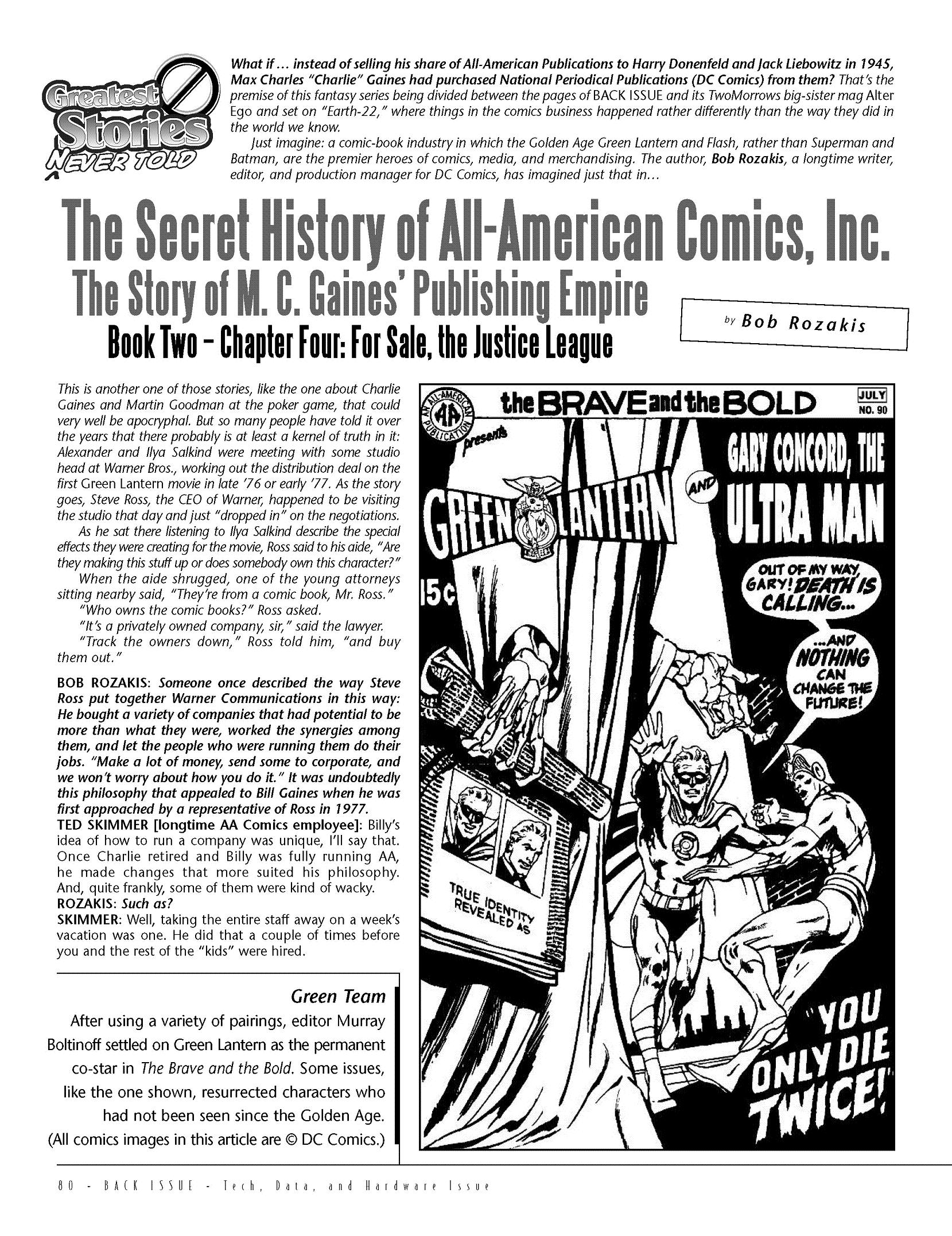 Read online Back Issue comic -  Issue #32 - 79