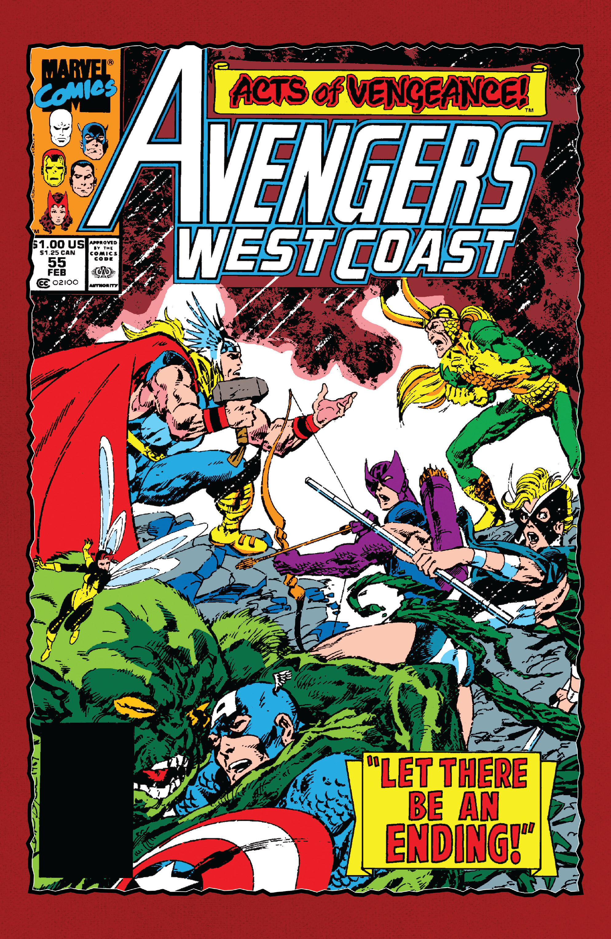 Read online Acts of Vengeance: Avengers comic -  Issue # TPB (Part 5) - 52