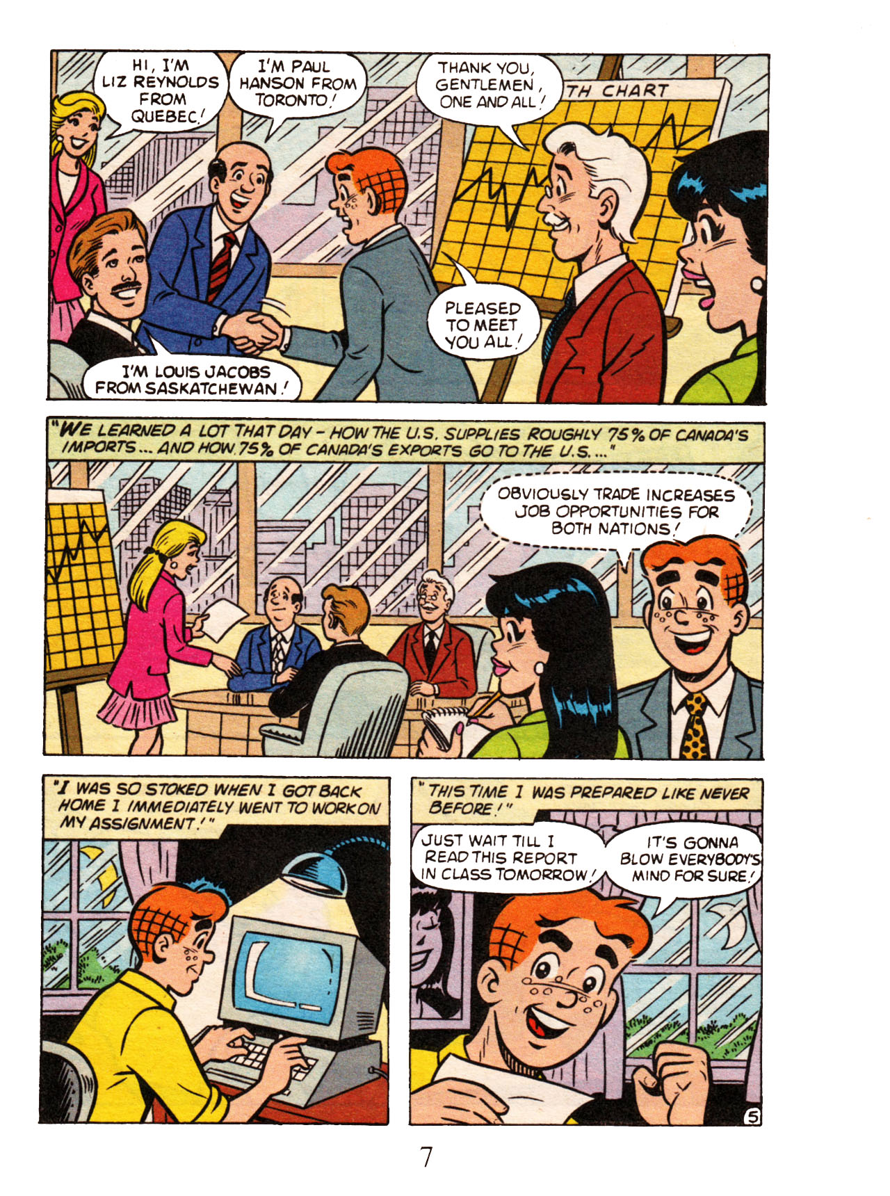 Read online Archie: All Canadian Digest comic -  Issue # Full - 9