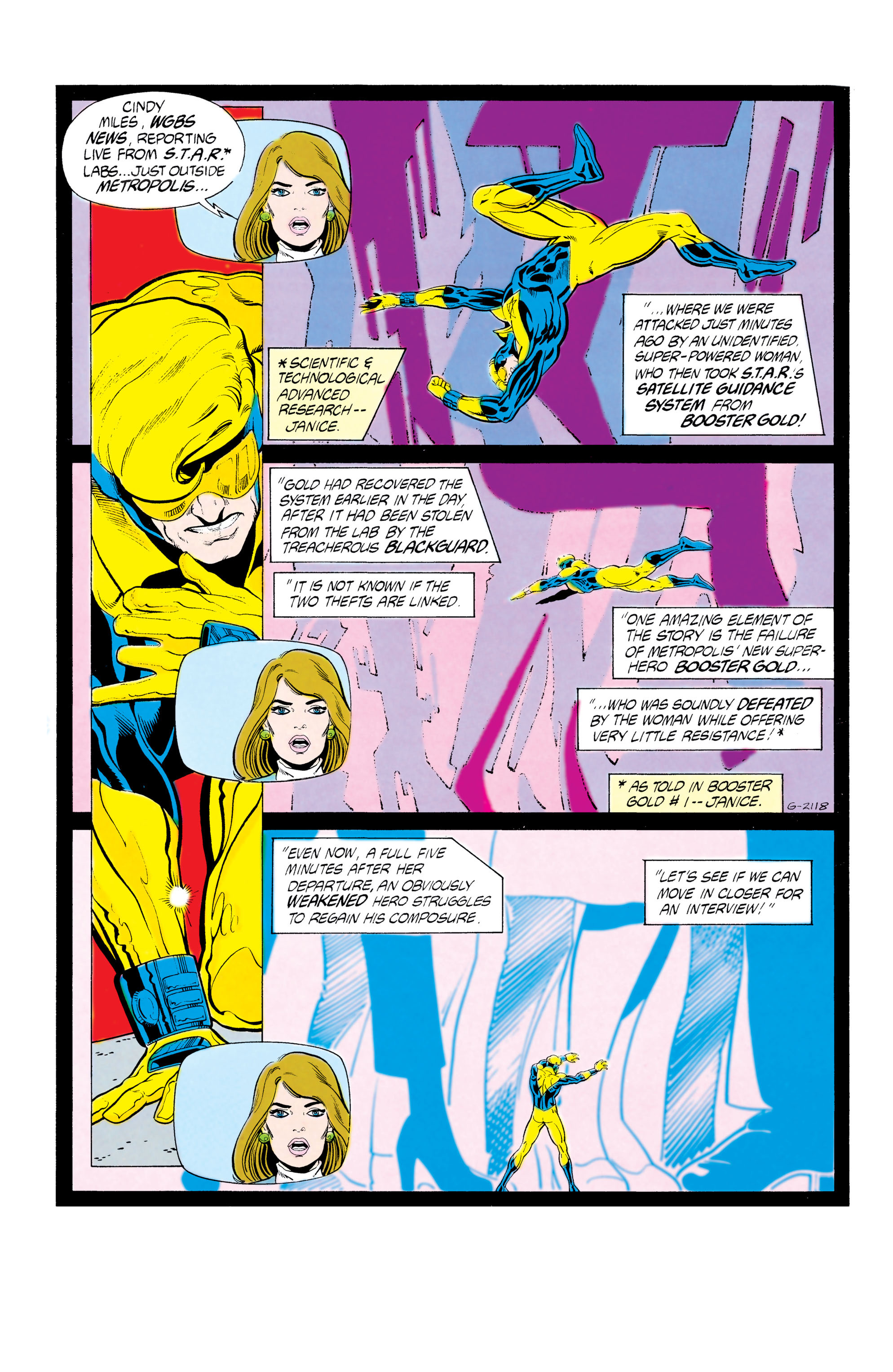 Read online Booster Gold (1986) comic -  Issue #2 - 2