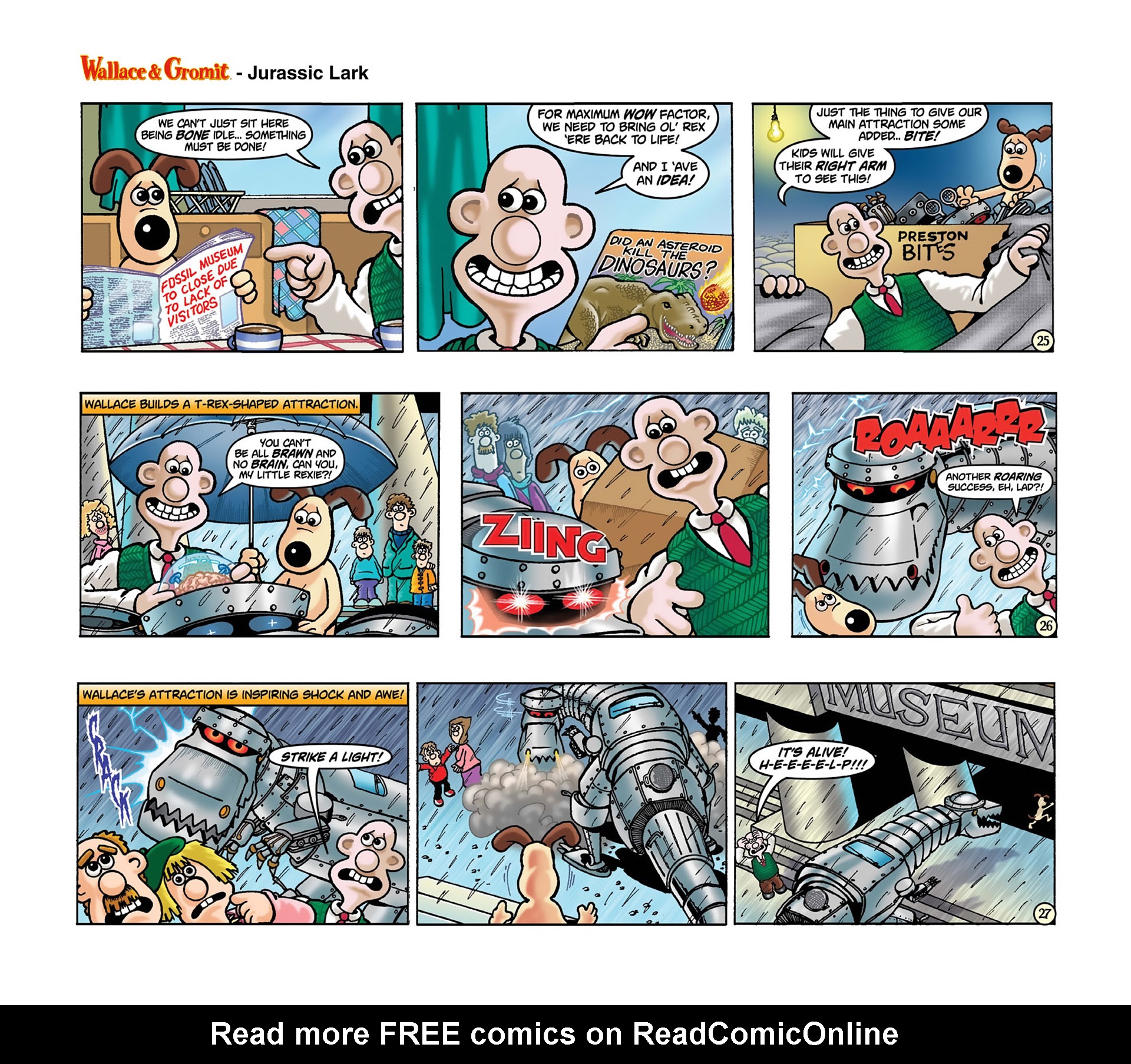 Read online Wallace & Gromit Dailies comic -  Issue #1 - 10