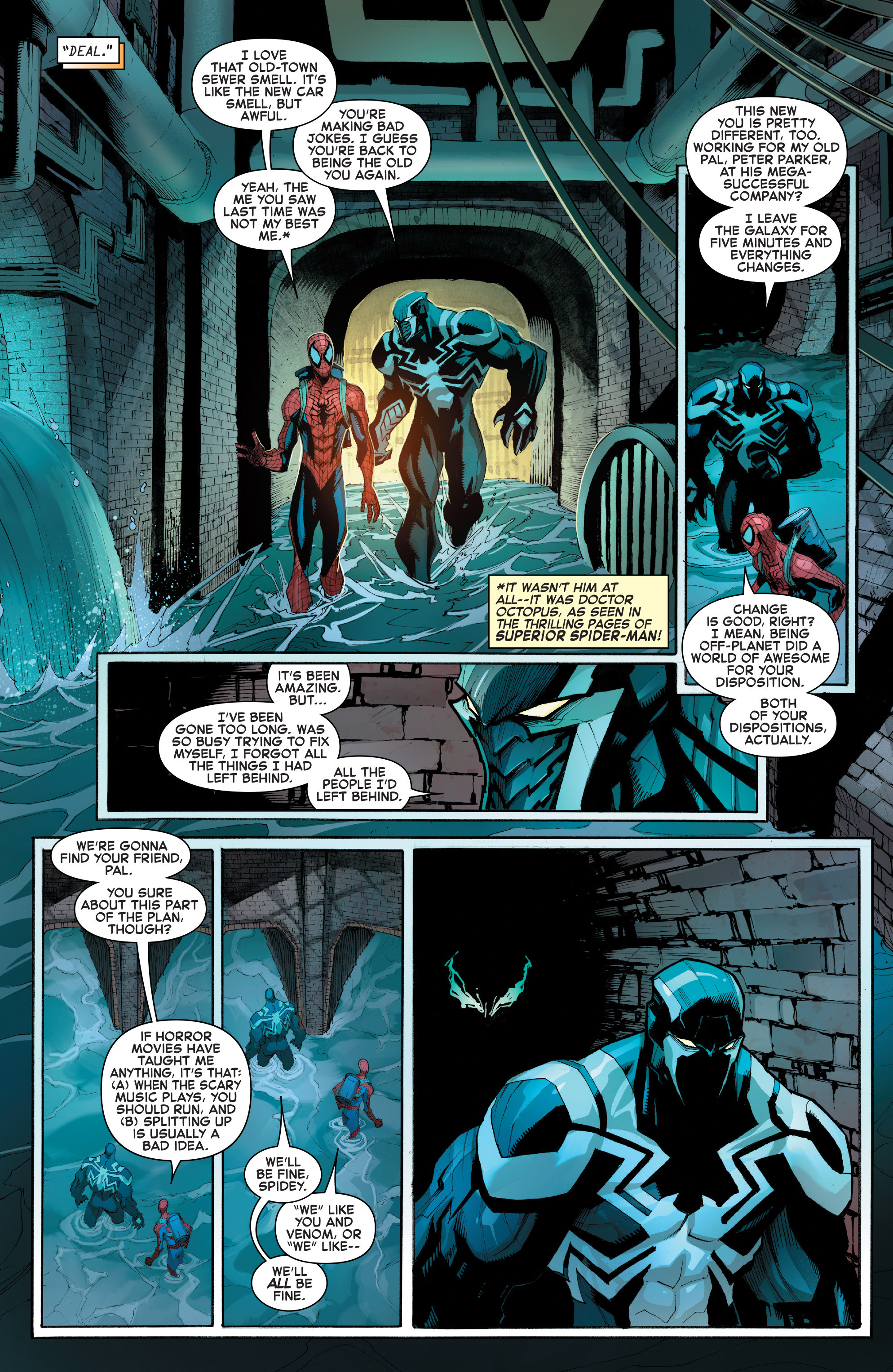 Read online Venom: Space Knight comic -  Issue #12 - 13