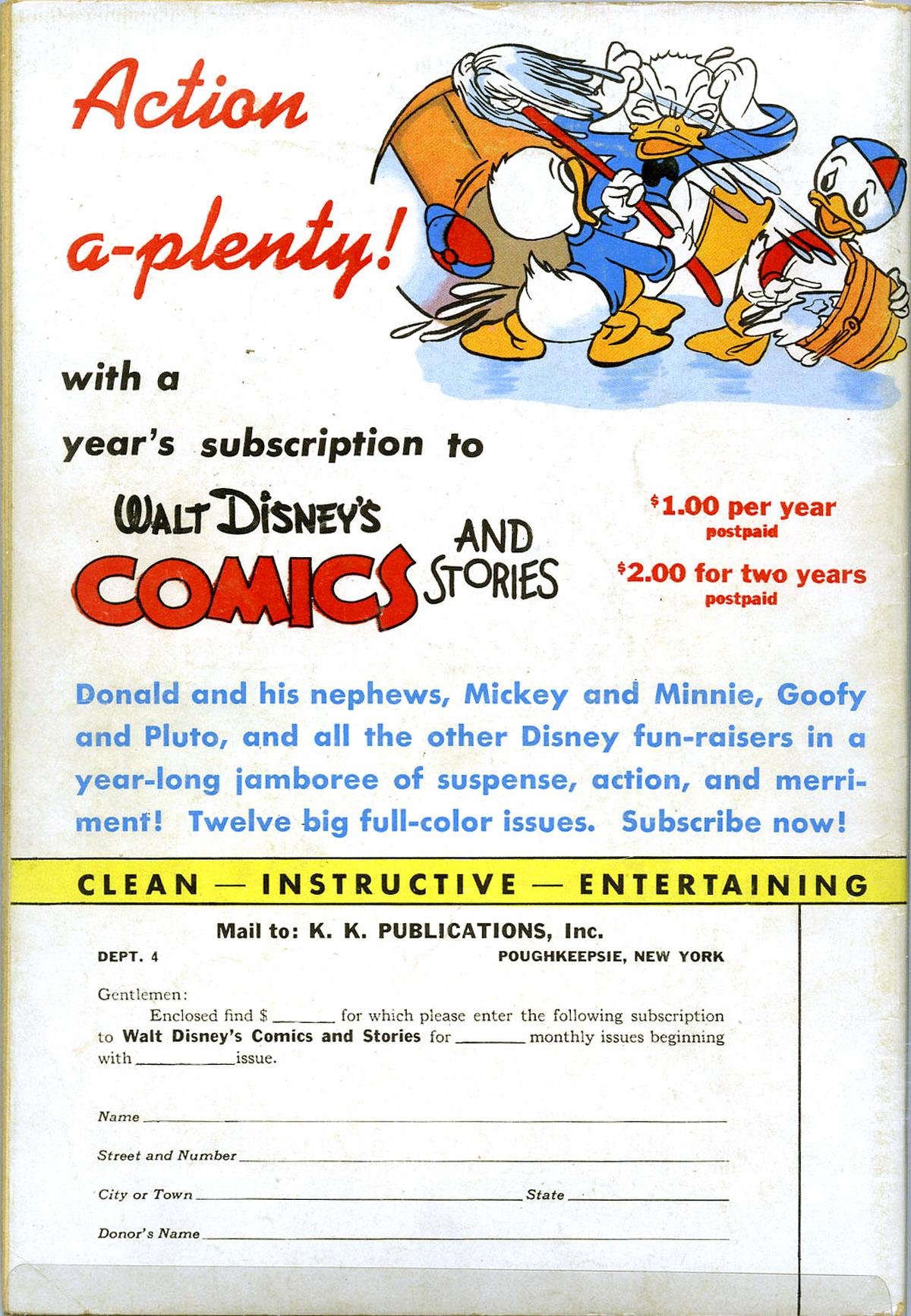 Read online Walt Disney's Comics and Stories comic -  Issue #31 - 71