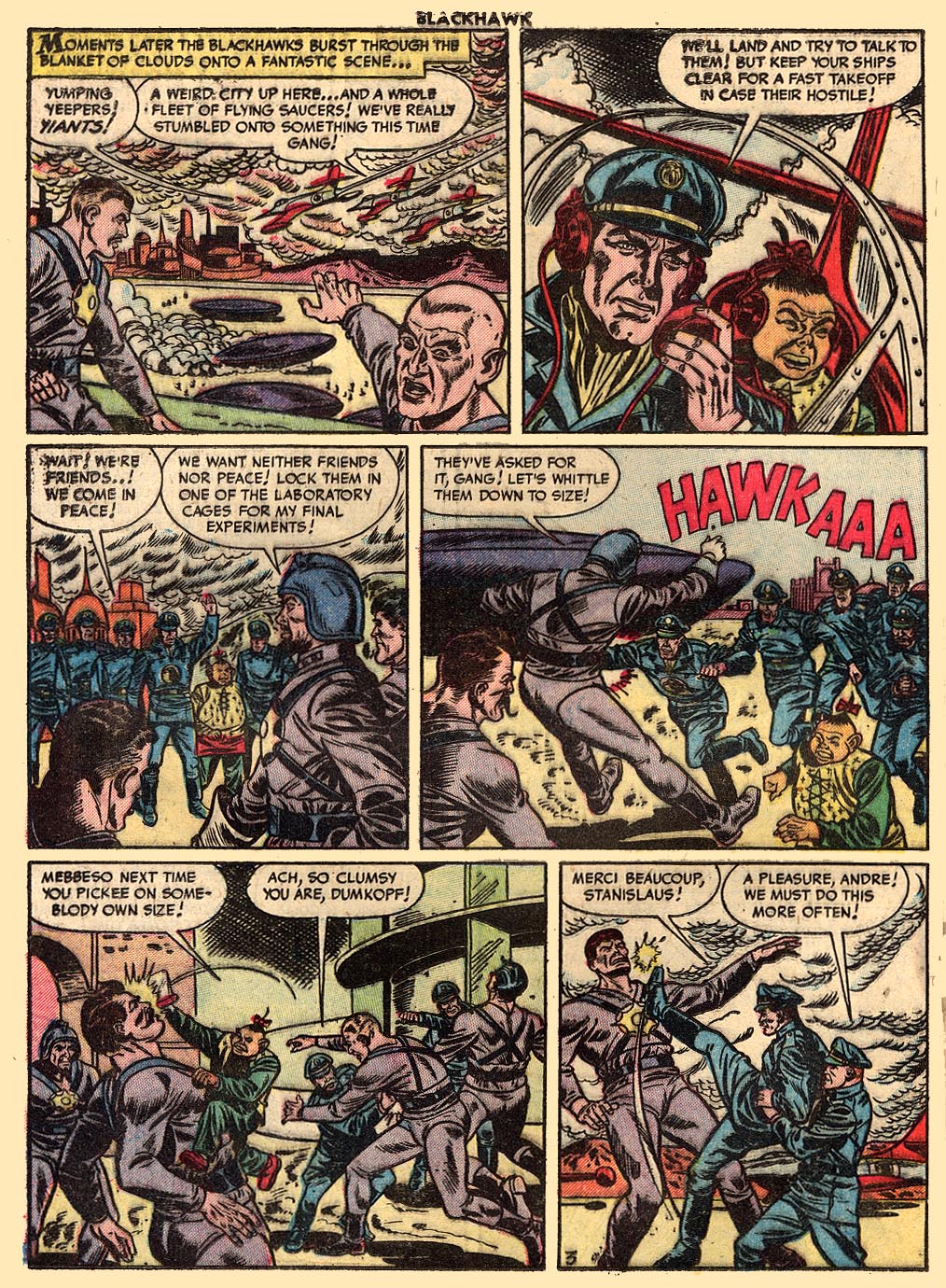 Read online Blackhawk (1957) comic -  Issue #71 - 20