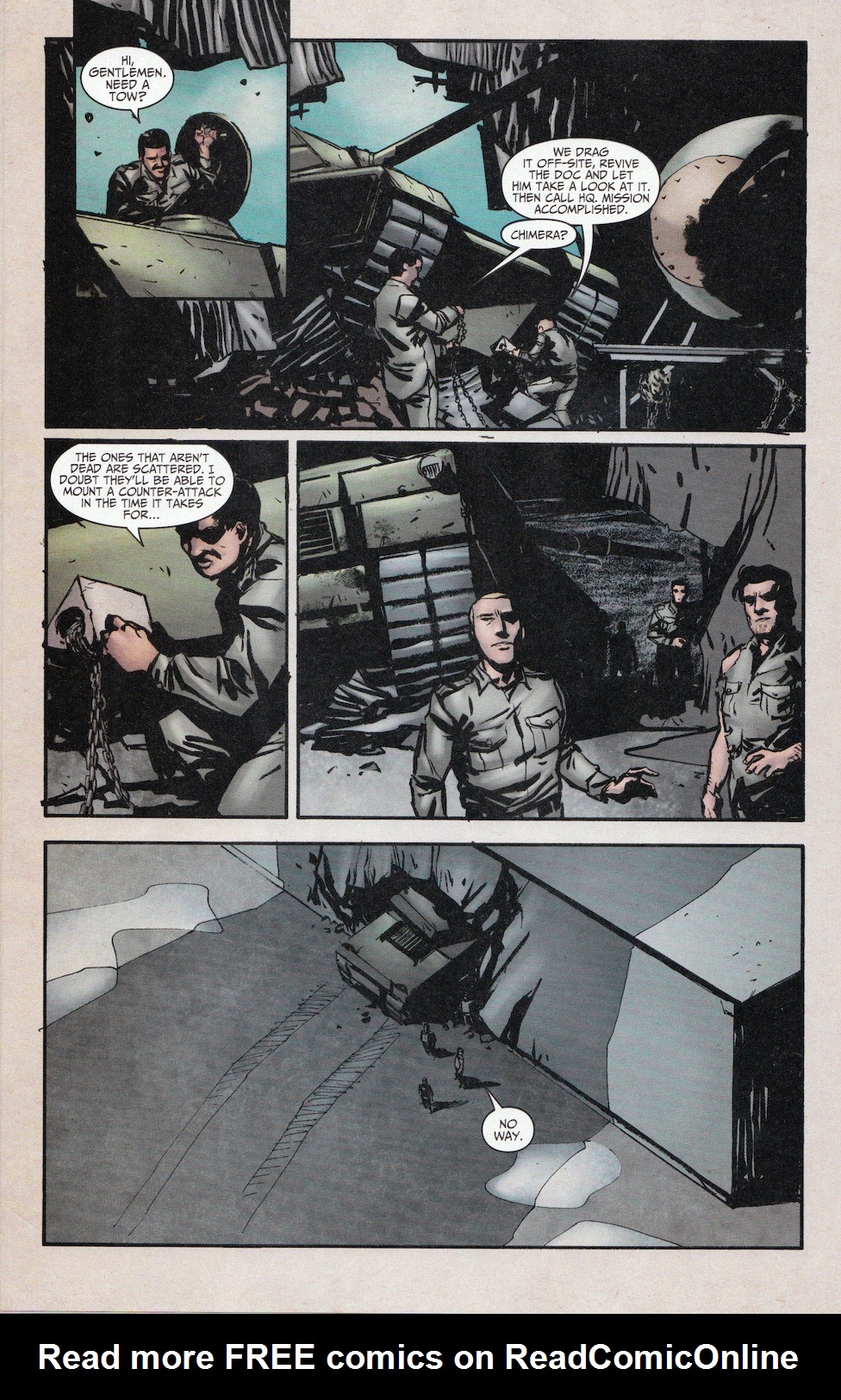 Read online Resistance comic -  Issue #5 - 16