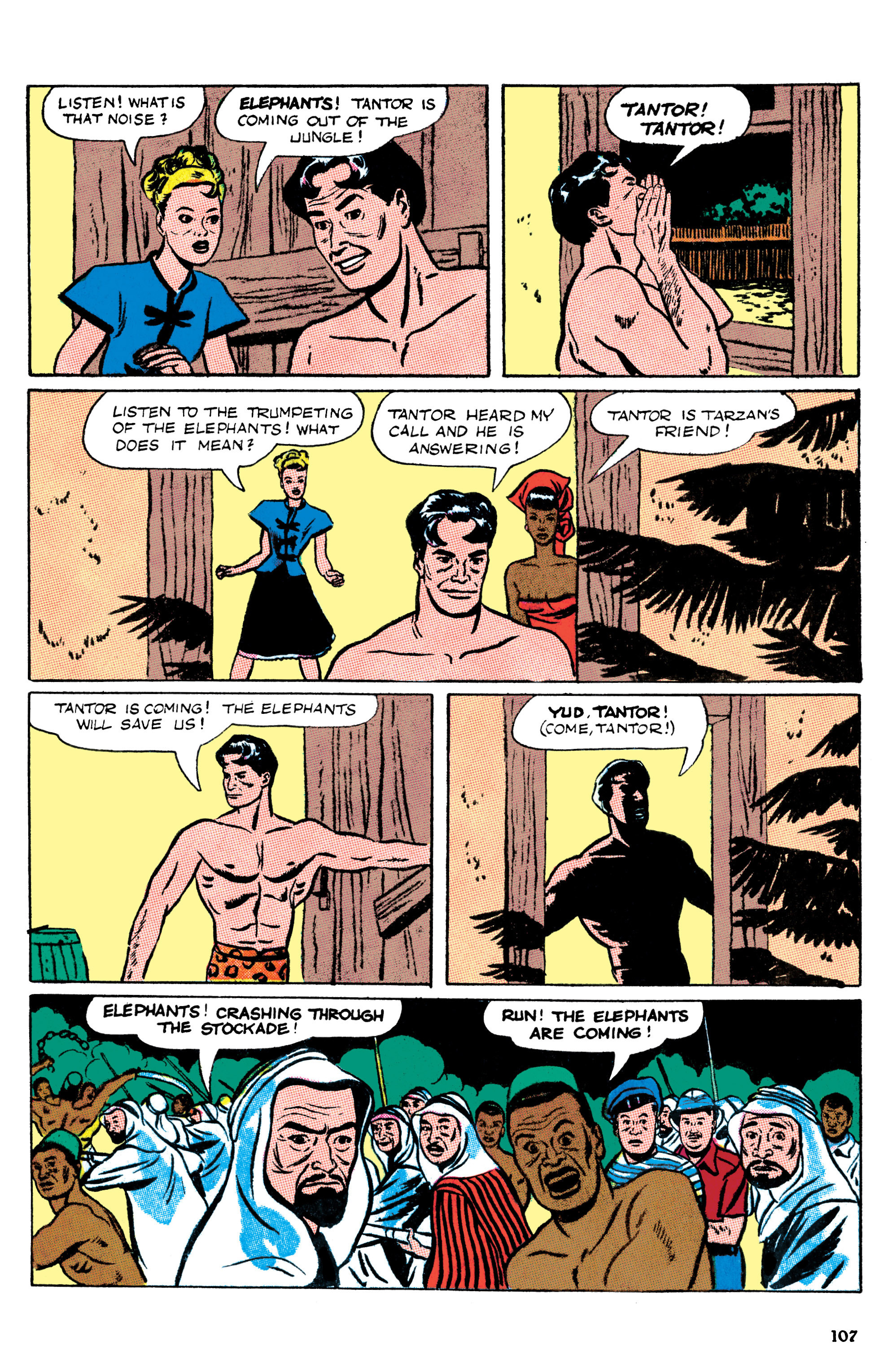 Read online Edgar Rice Burroughs Tarzan: The Jesse Marsh Years Omnibus comic -  Issue # TPB (Part 2) - 9