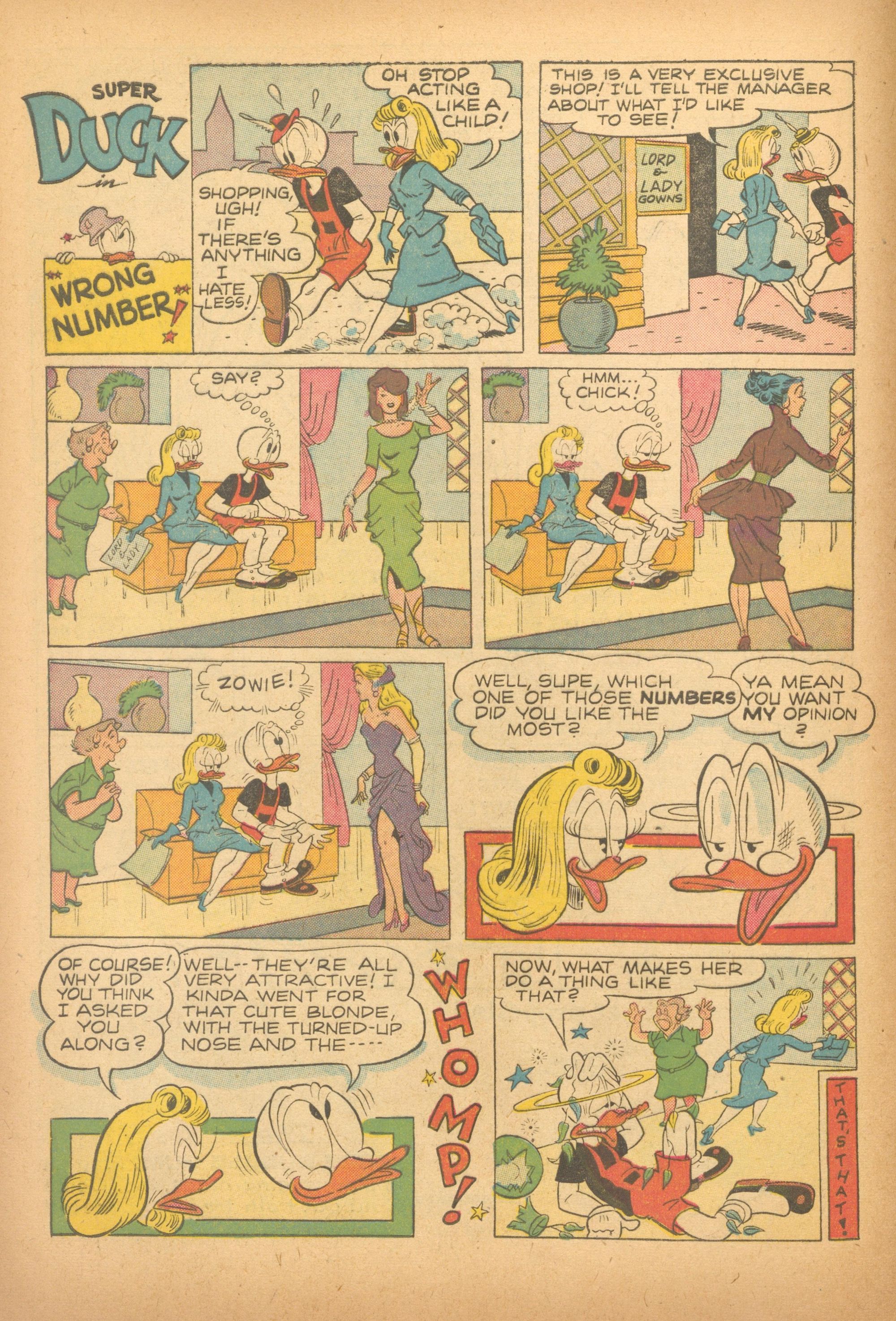 Read online Super Duck Comics comic -  Issue #62 - 8
