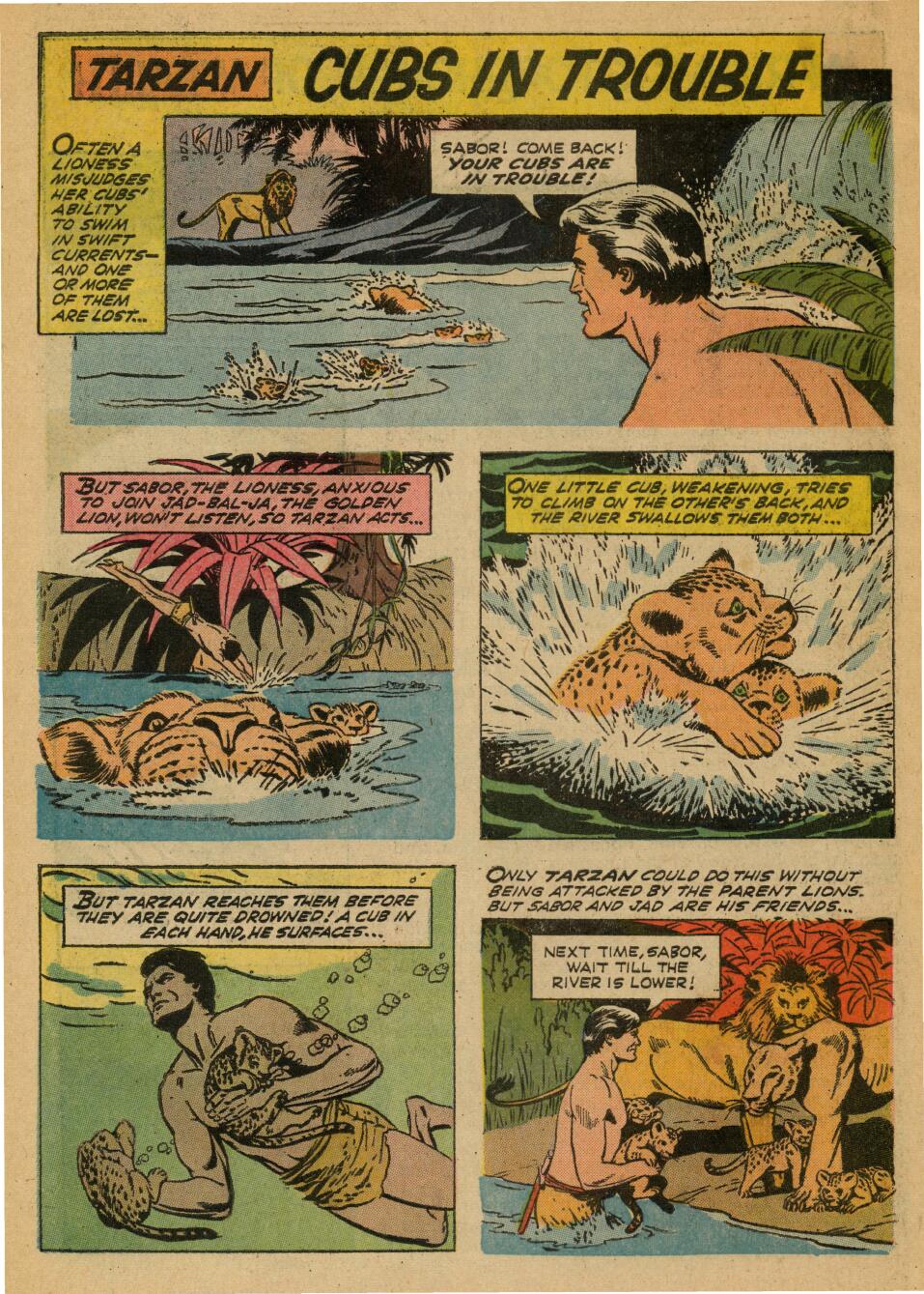 Read online Tarzan (1962) comic -  Issue #148 - 34