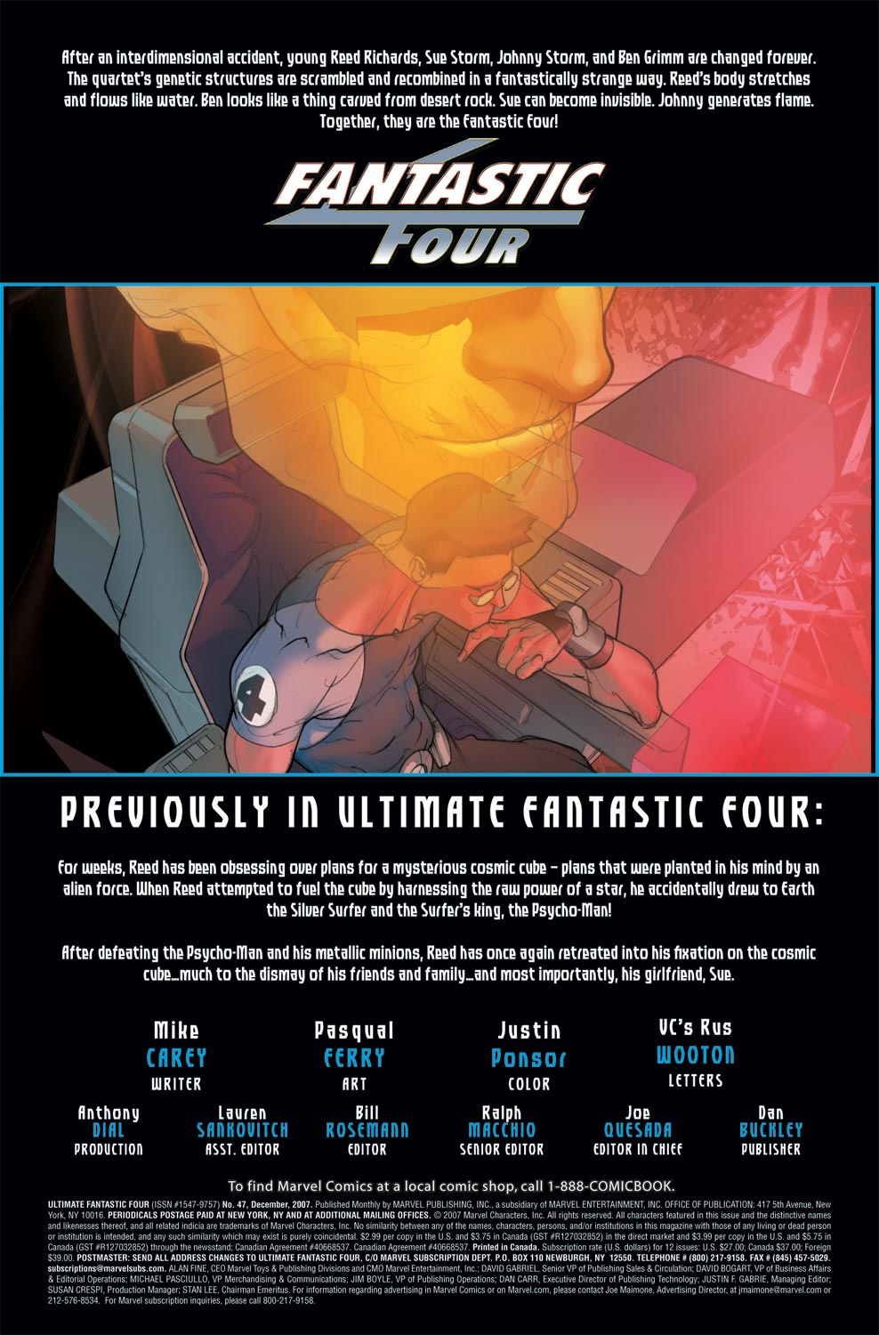 Read online Ultimate Fantastic Four (2004) comic -  Issue #47 - 2