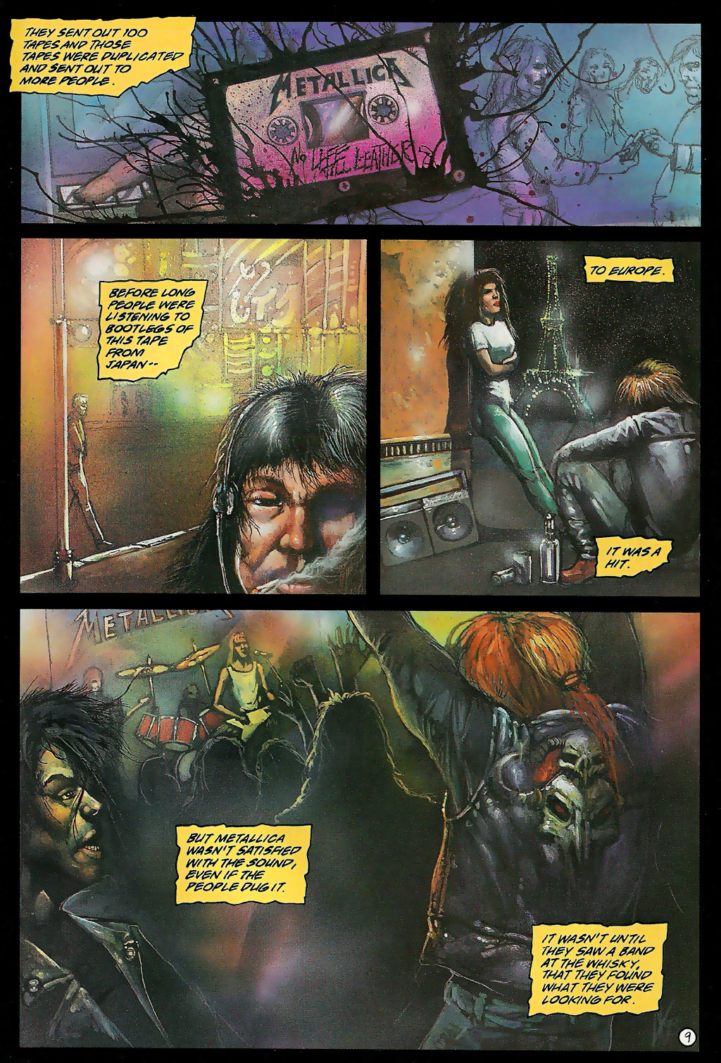 Read online Metallica comic -  Issue # Full - 13