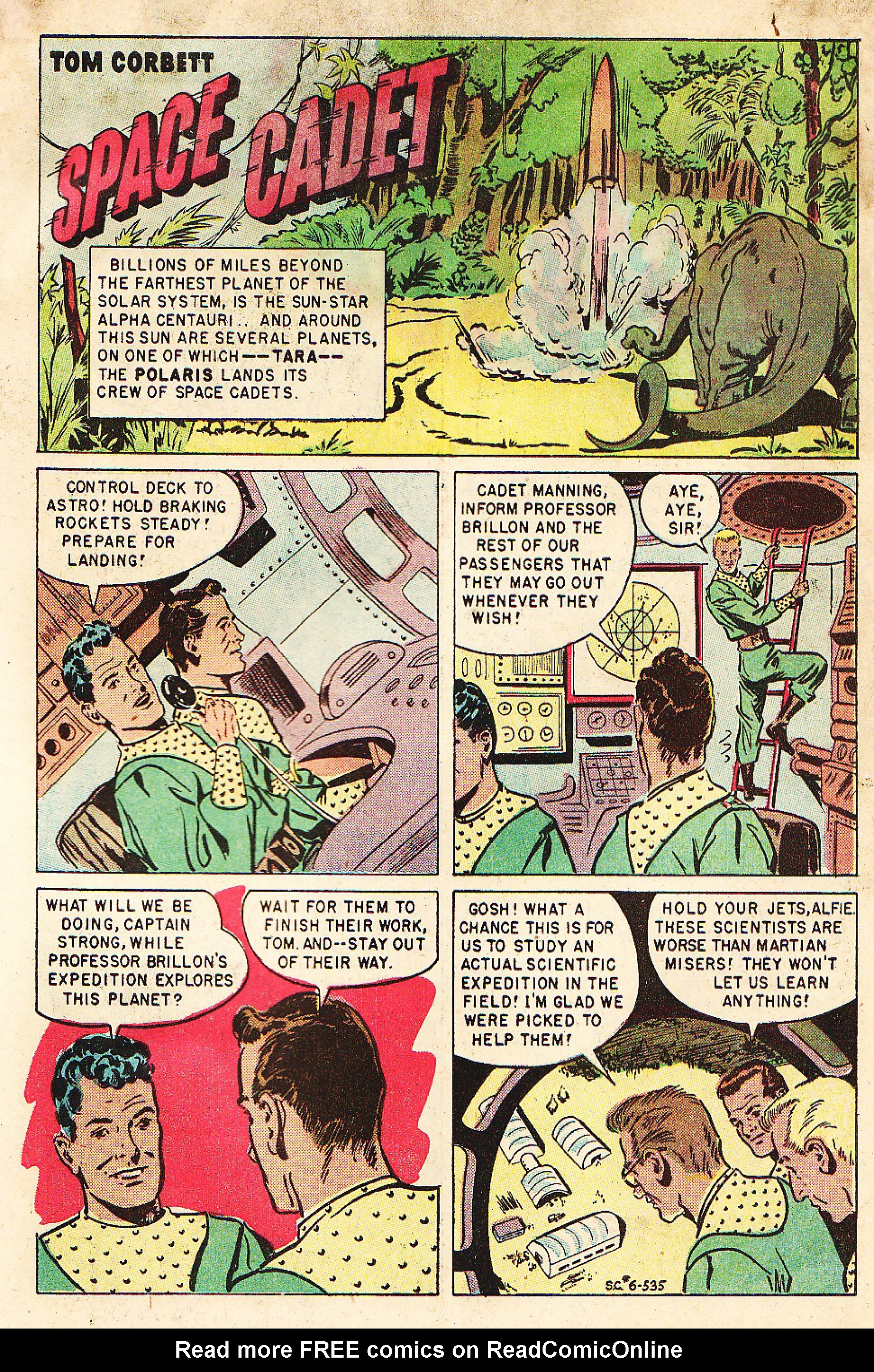 Read online Tom Corbett: Space Cadet Classics comic -  Issue #2 - 2