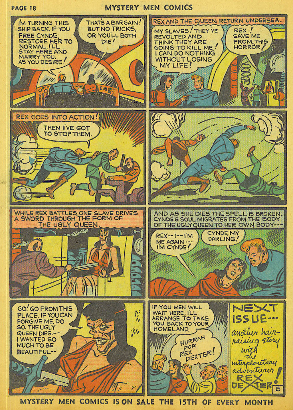 Read online Mystery Men Comics comic -  Issue #23 - 20