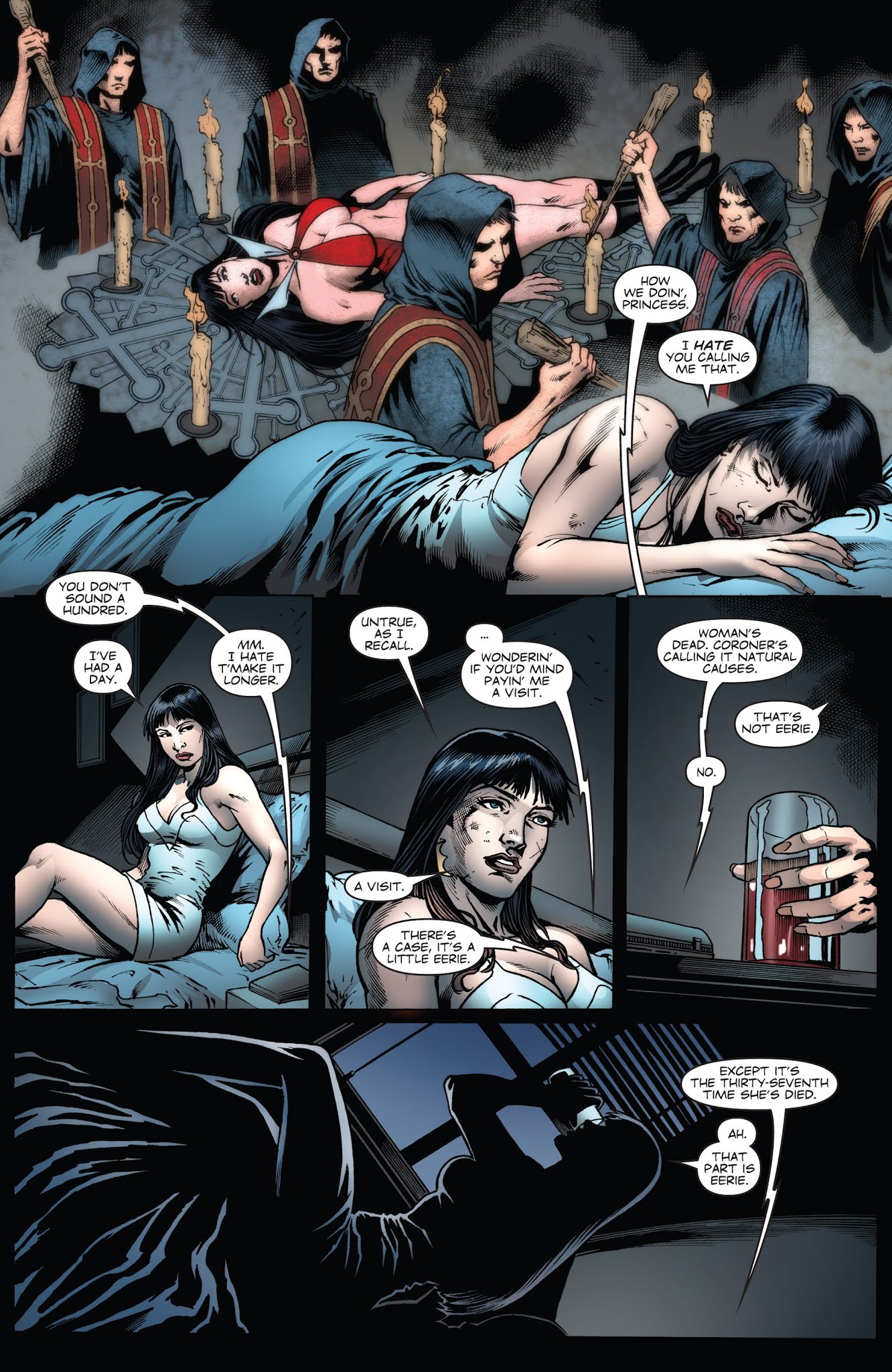 Read online Vampirella: Southern Gothic comic -  Issue #1 - 19