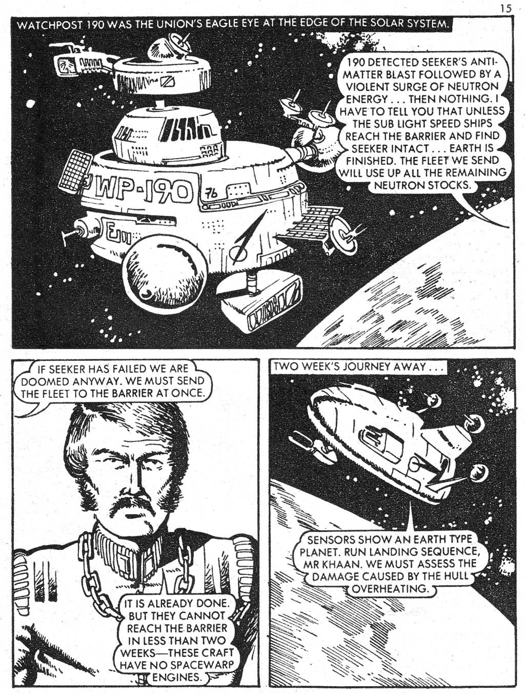 Read online Starblazer comic -  Issue #4 - 15