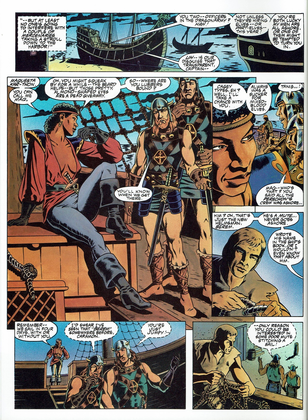 Read online Dragonlance Saga comic -  Issue #5 - 38