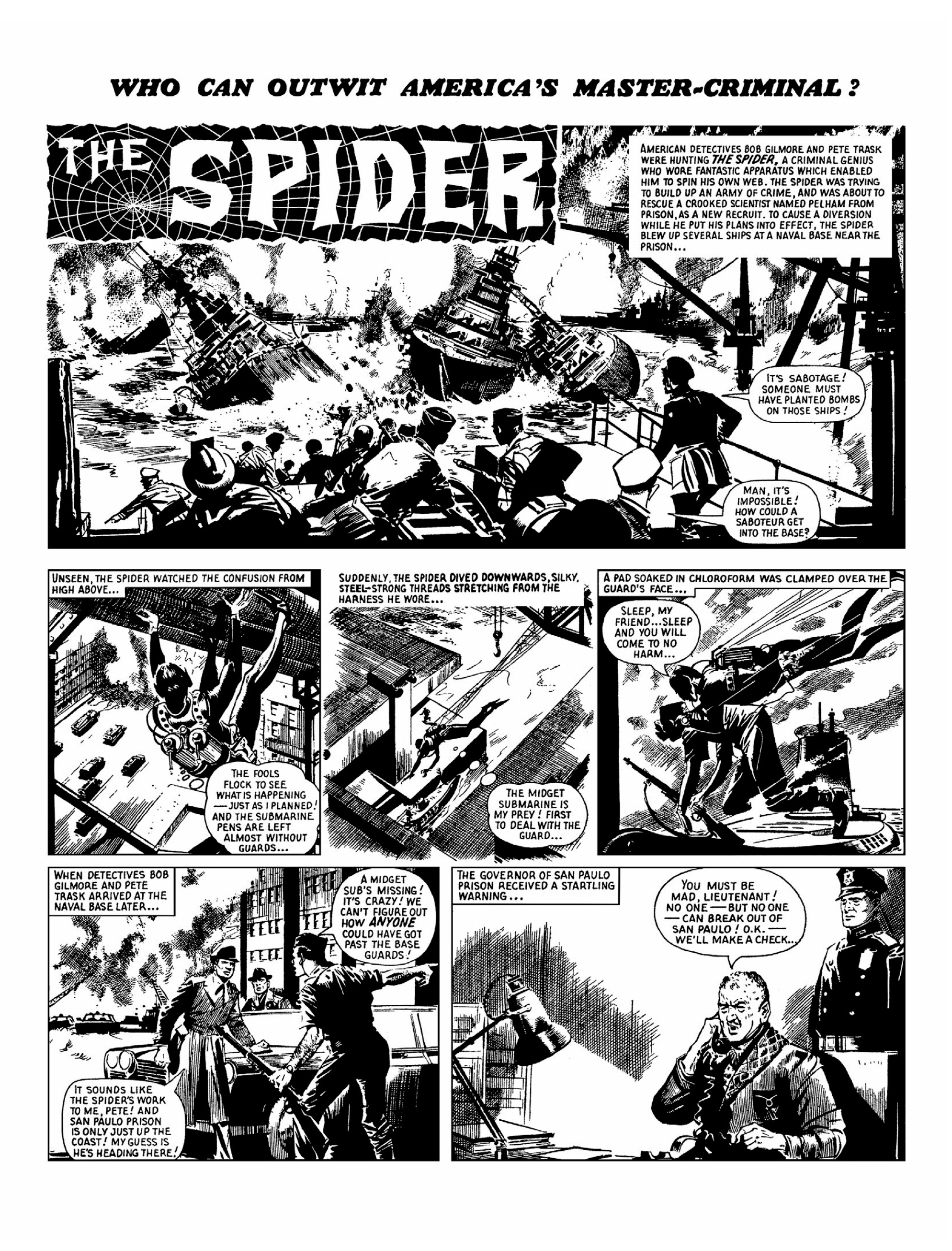 Read online The Spider's Syndicate of Crime comic -  Issue # TPB - 12