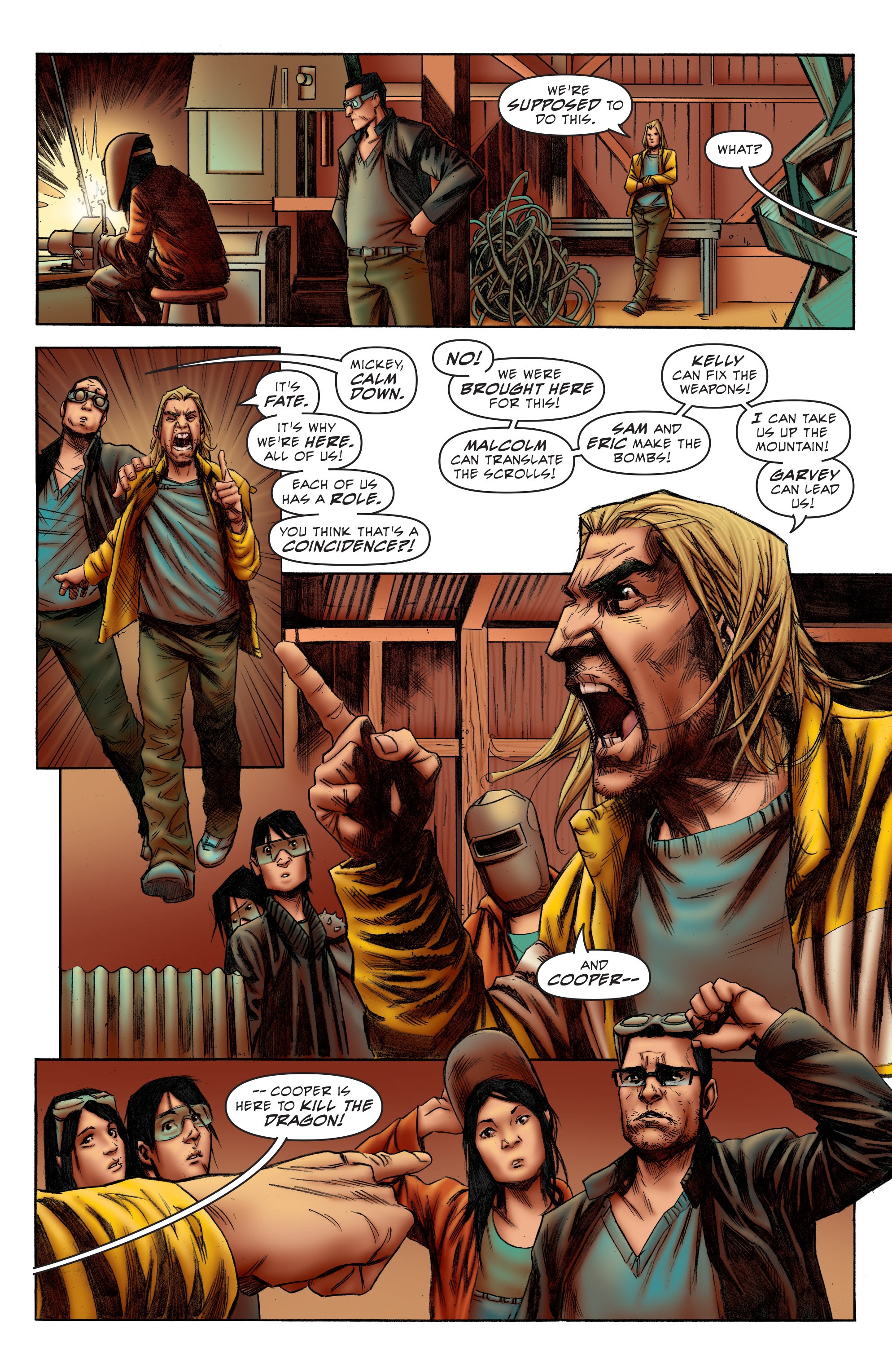 Read online A Town Called Dragon comic -  Issue #4 - 22