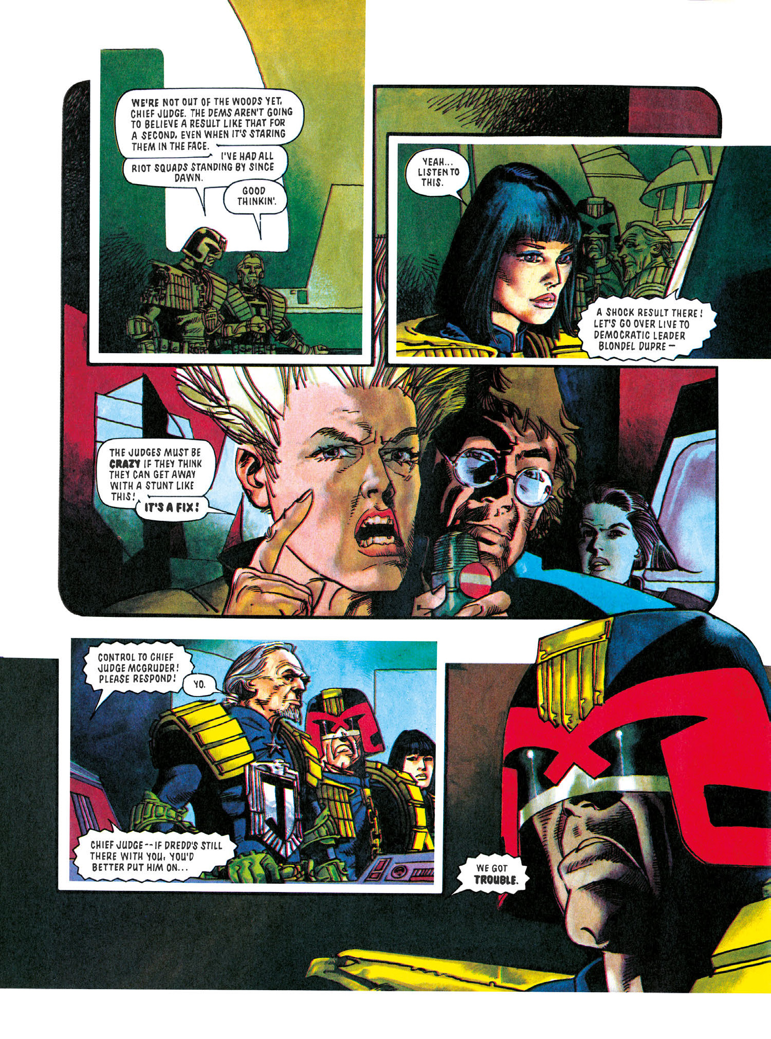 Read online Essential Judge Dredd: America comic -  Issue # TPB (Part 2) - 50