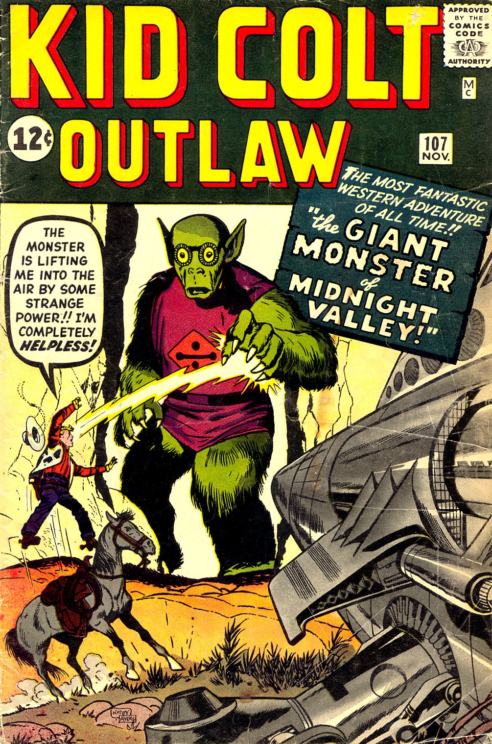 Read online Kid Colt Outlaw comic -  Issue #107 - 1