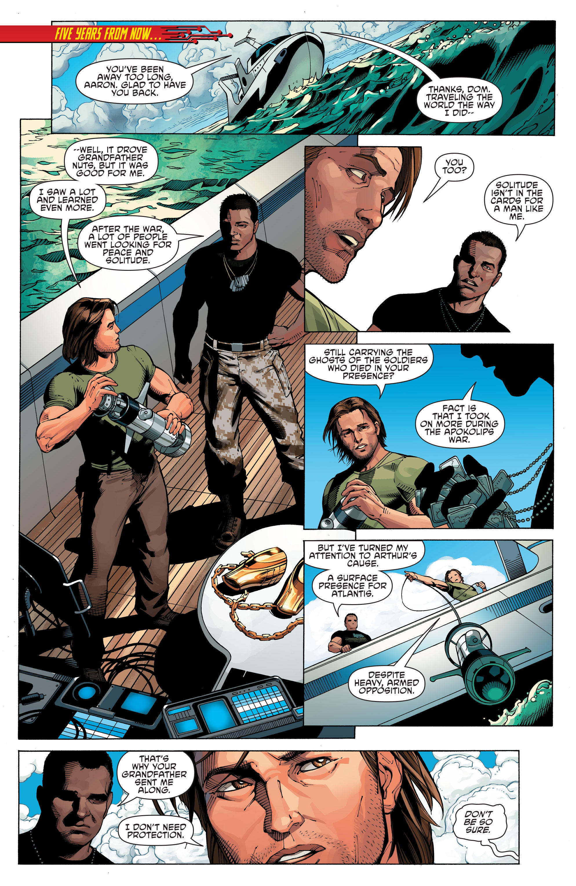 Read online Aquaman and the Others: Futures End comic -  Issue #Aquaman and the Others: Futures End Full - 2