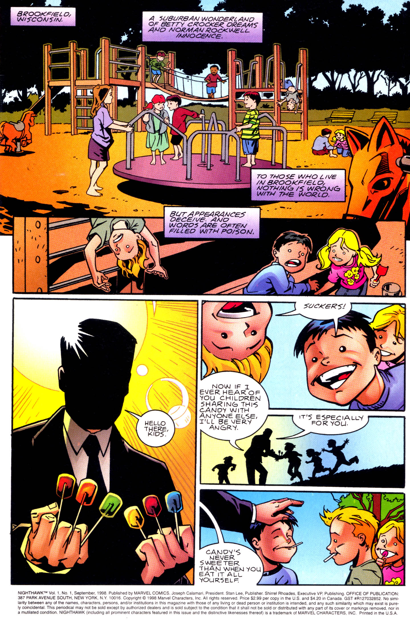 Read online Nighthawk (1998) comic -  Issue #1 - 2