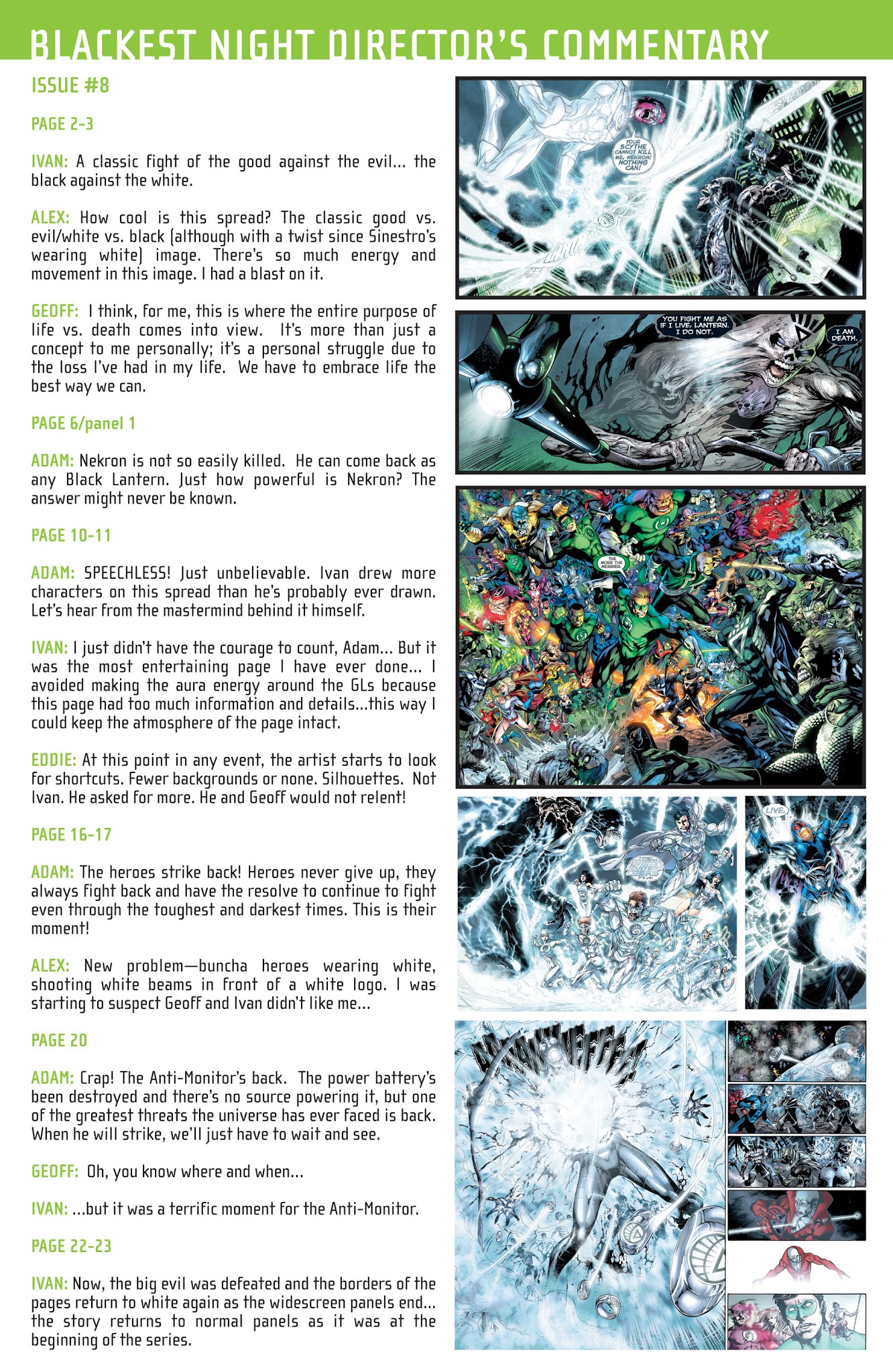 Read online Blackest Night Director's Cut comic -  Issue # Full - 16