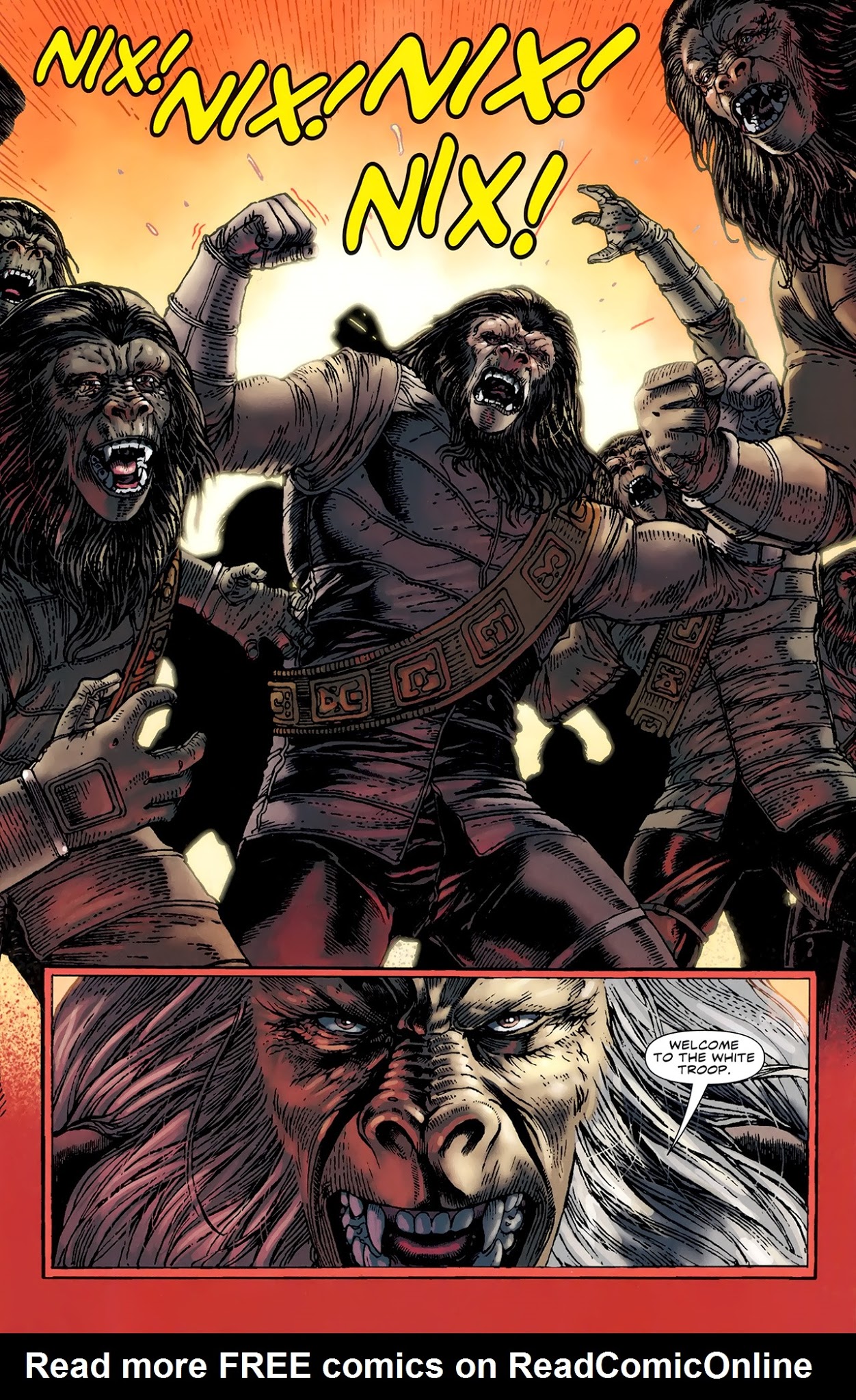 Read online Planet of the Apes (2011) comic -  Issue #2 - 16
