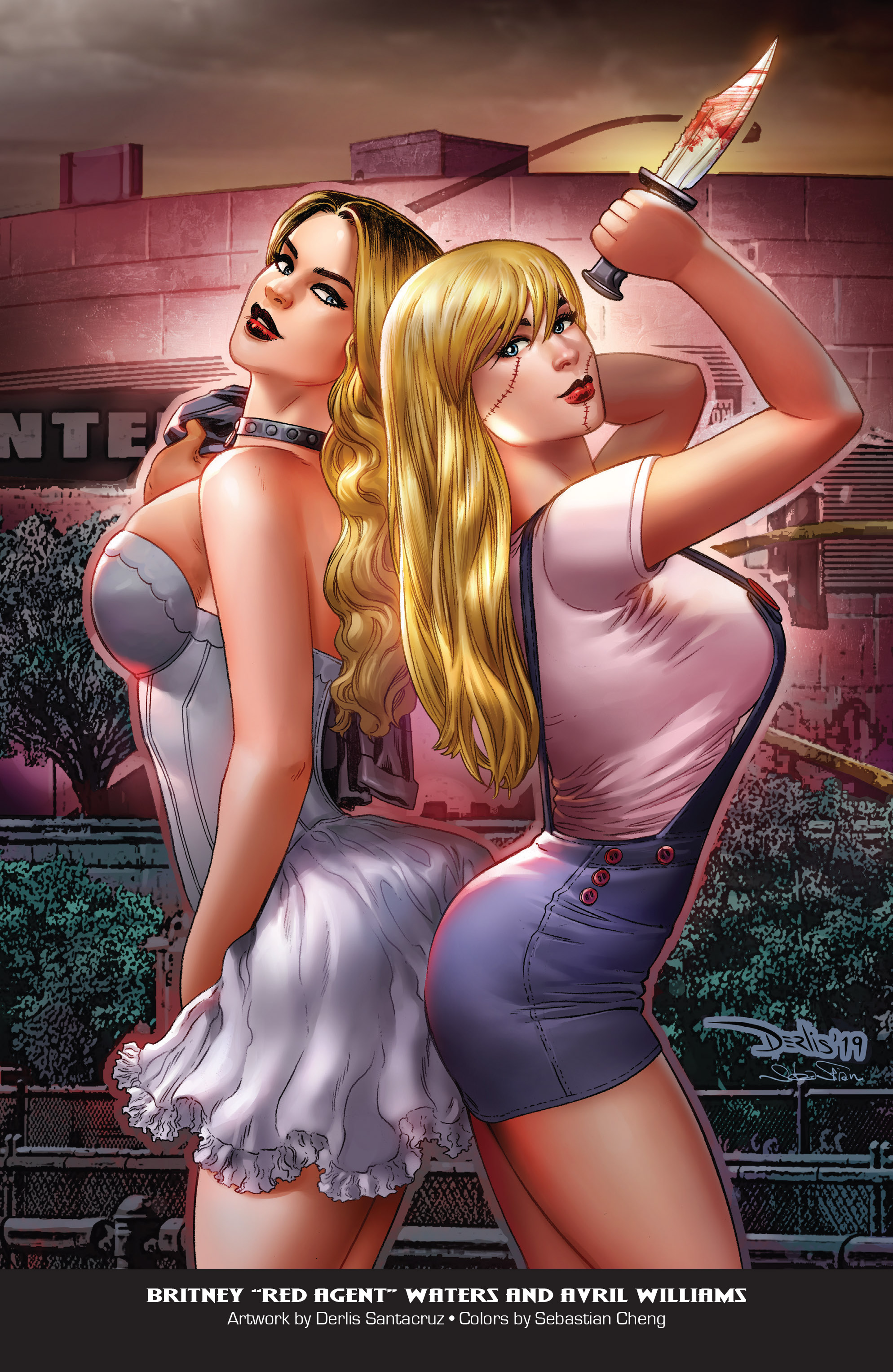Read online Grimm Fairy Tales 2019 Horror Pinup Special comic -  Issue # Full - 29