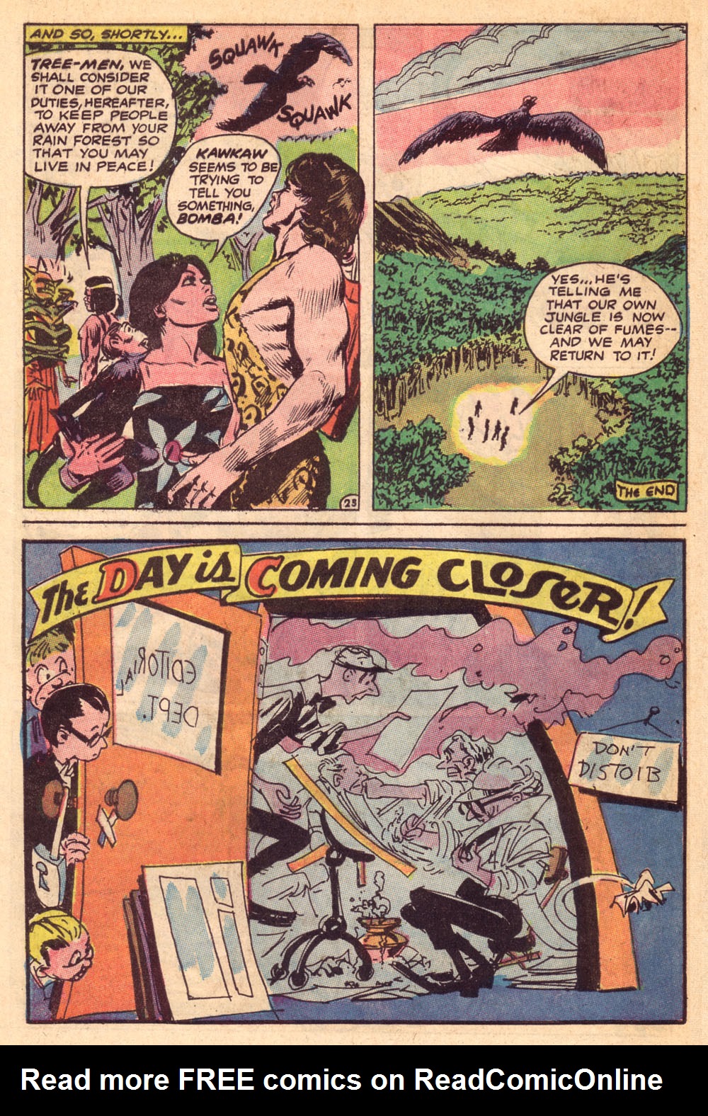 Read online Bomba, The Jungle Boy comic -  Issue #3 - 31