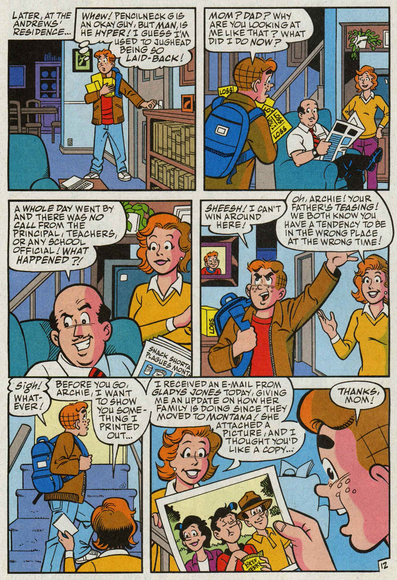 Read online Archie (1960) comic -  Issue #588 - 13