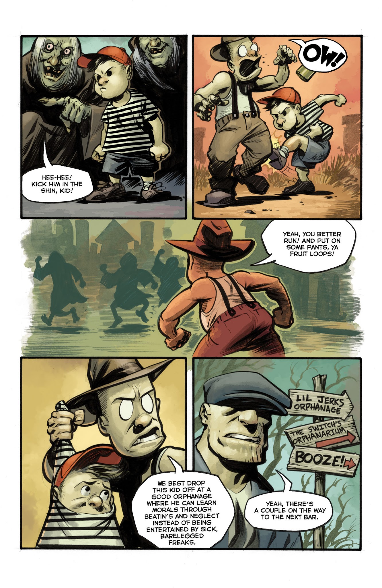 Read online The Goon: One for the Road comic -  Issue # Full - 8