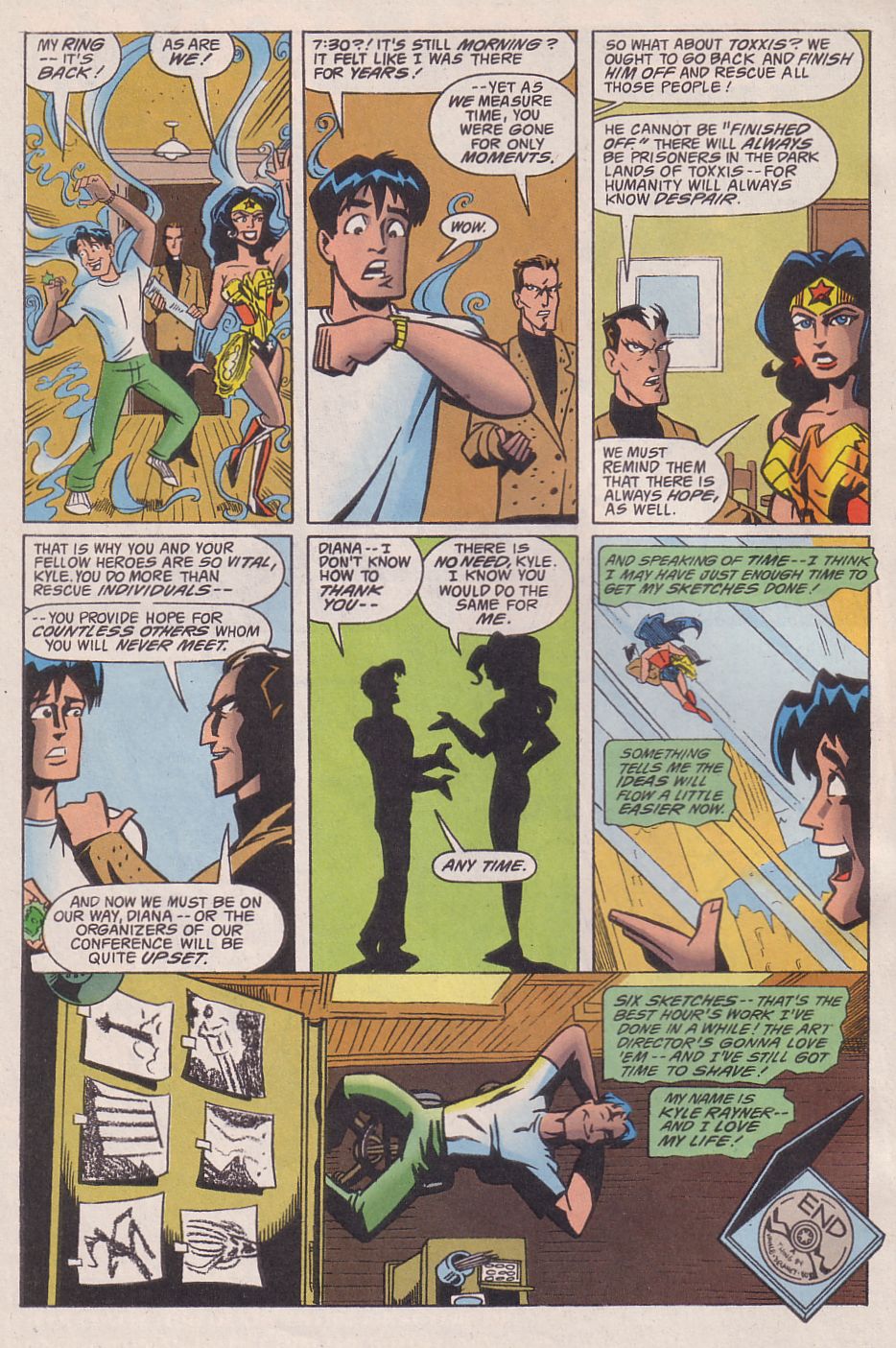 Adventures in the DC Universe Issue #11 #12 - English 23