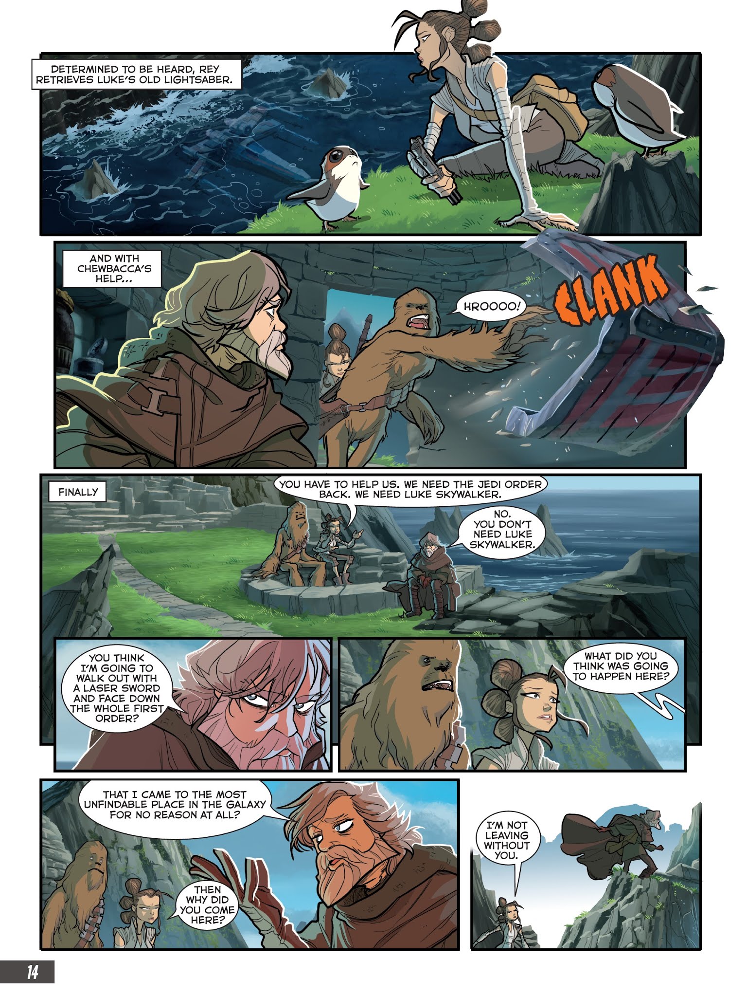 Read online Star Wars: The Last Jedi Graphic Novel Adaptation comic -  Issue # TPB - 16