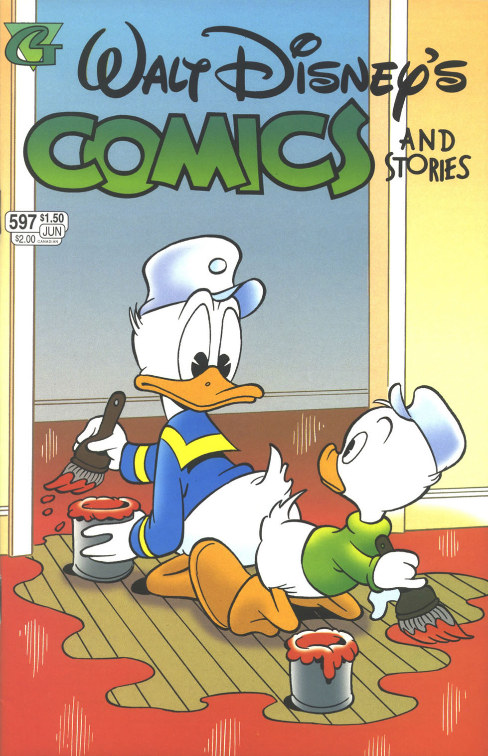 Walt Disneys Comics and Stories 597 Page 1