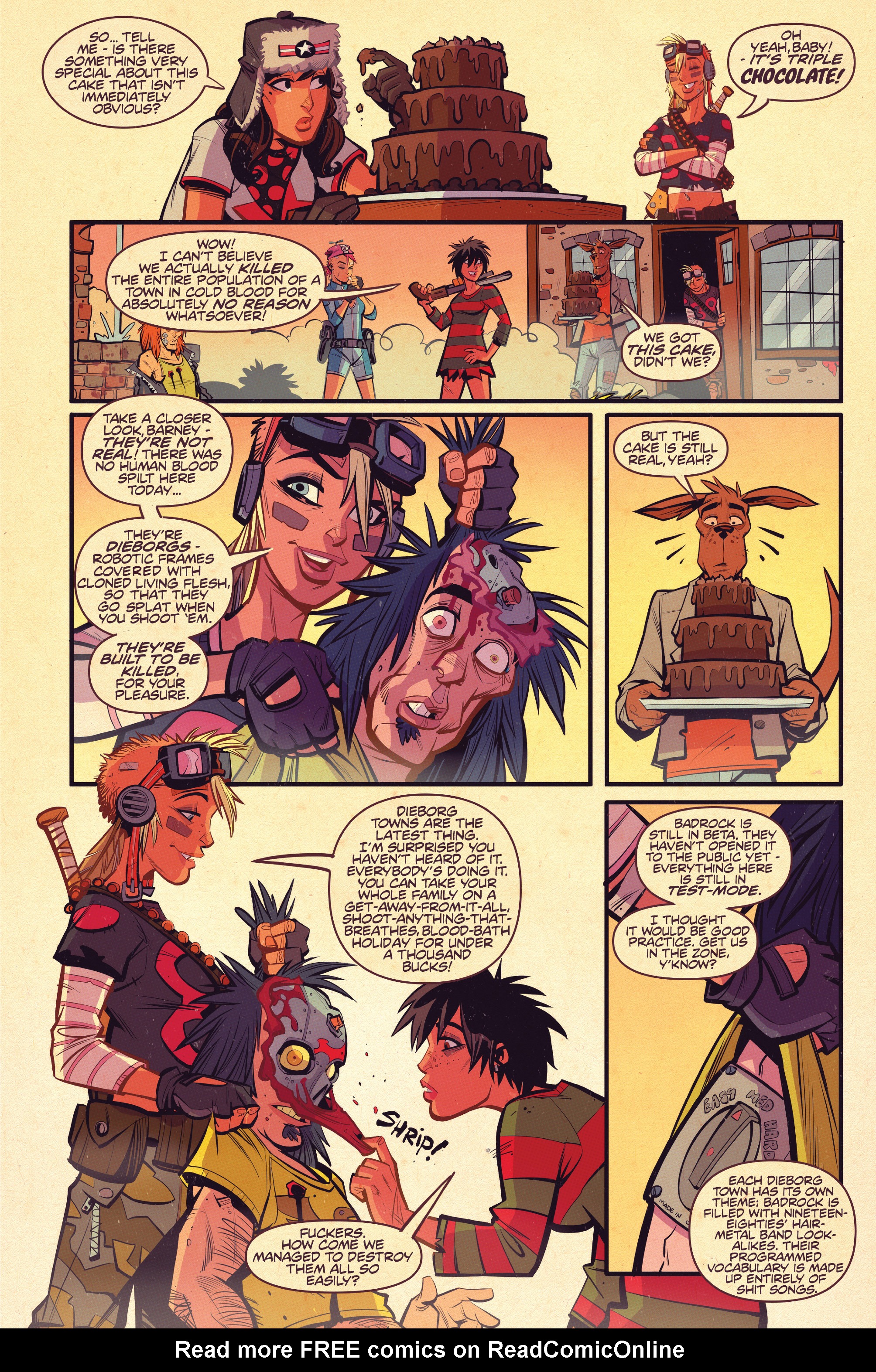 Read online Tank Girl: Two Girls, One Tank comic -  Issue #3 - 9