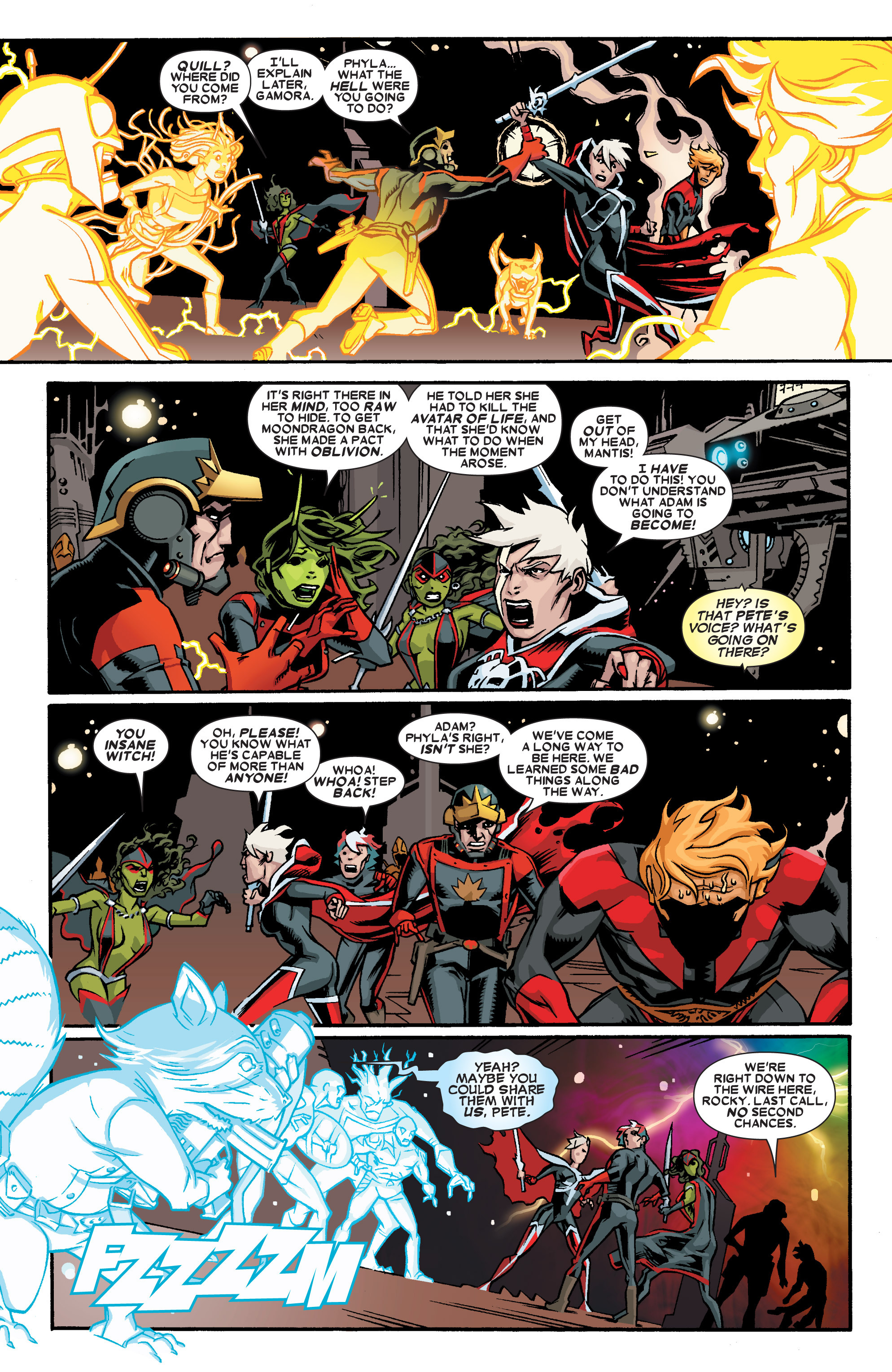 Read online Guardians of the Galaxy (2008) comic -  Issue #19 - 14