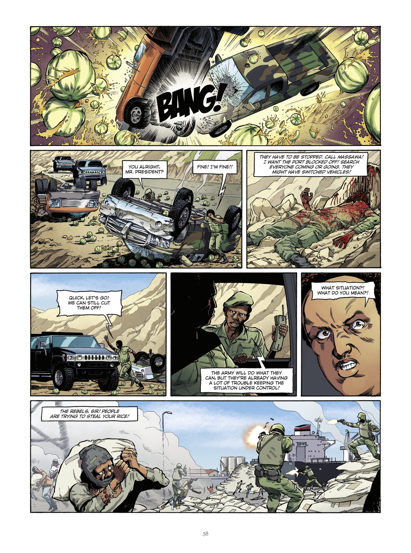 Read online Hedge Fund comic -  Issue #5 - 37