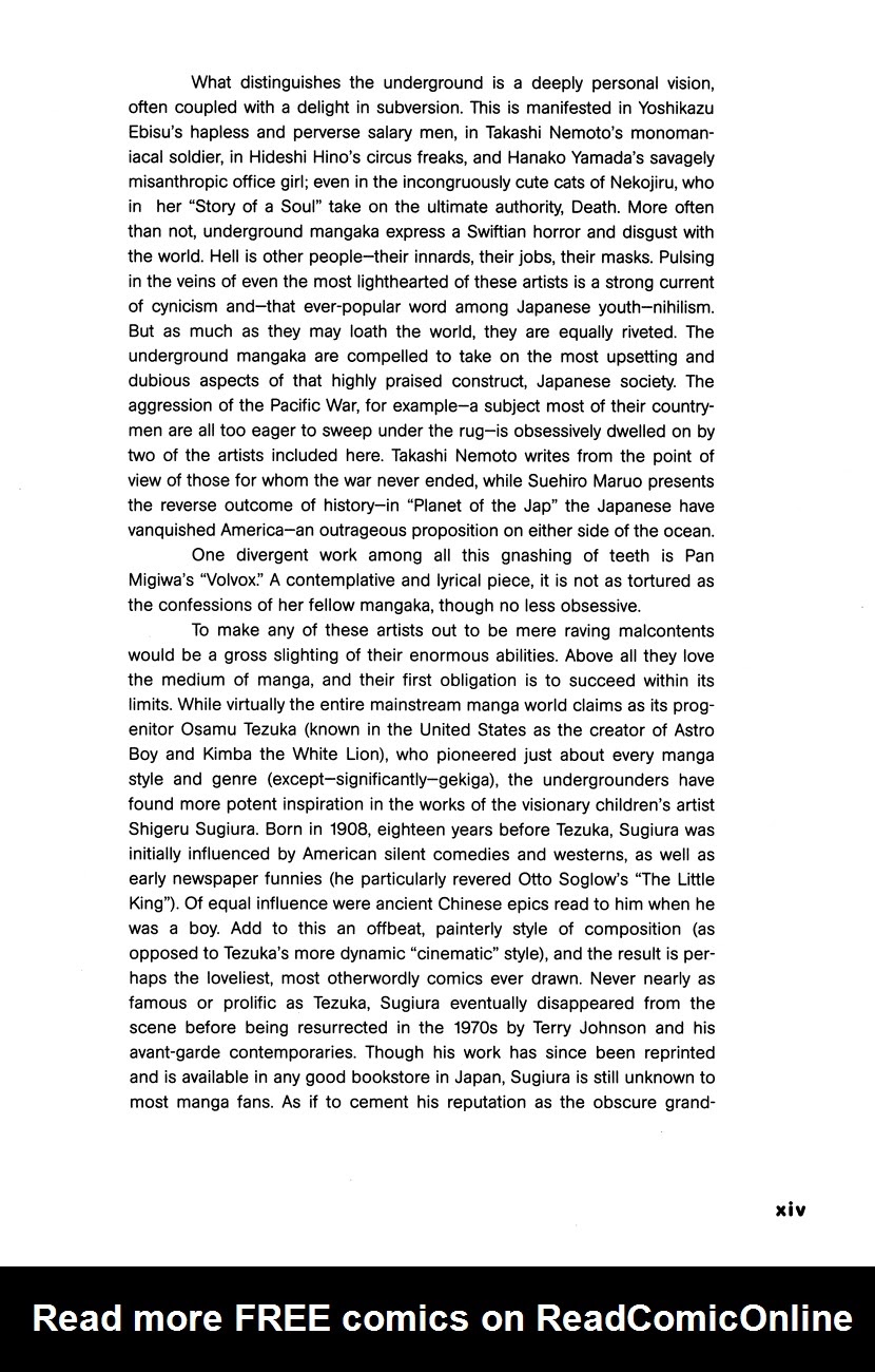 Read online Comics Underground Japan comic -  Issue # TPB (Part 1) - 12