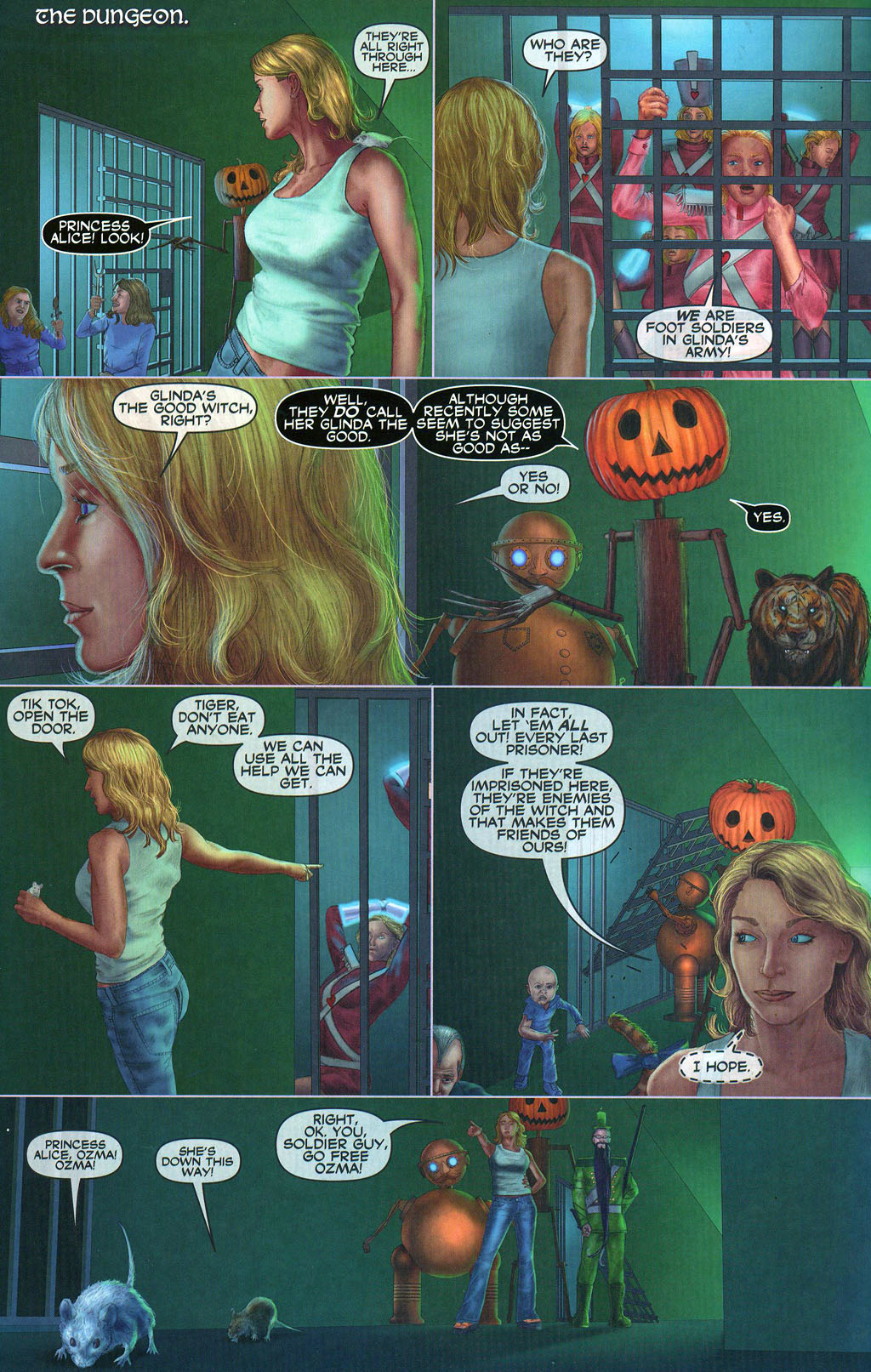 Read online The Oz/Wonderland Chronicles comic -  Issue #3 - 4