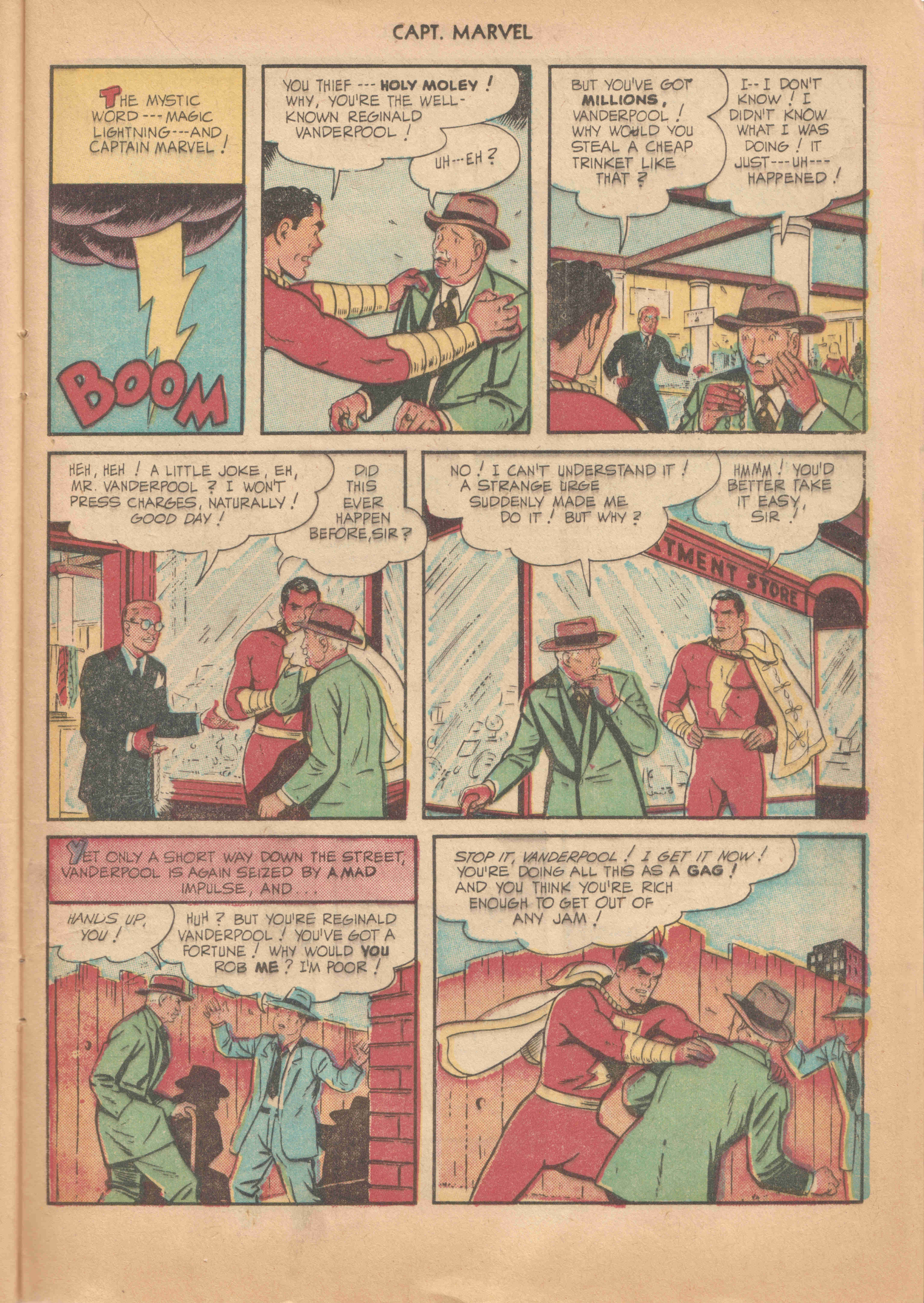 Read online Captain Marvel Adventures comic -  Issue #92 - 17