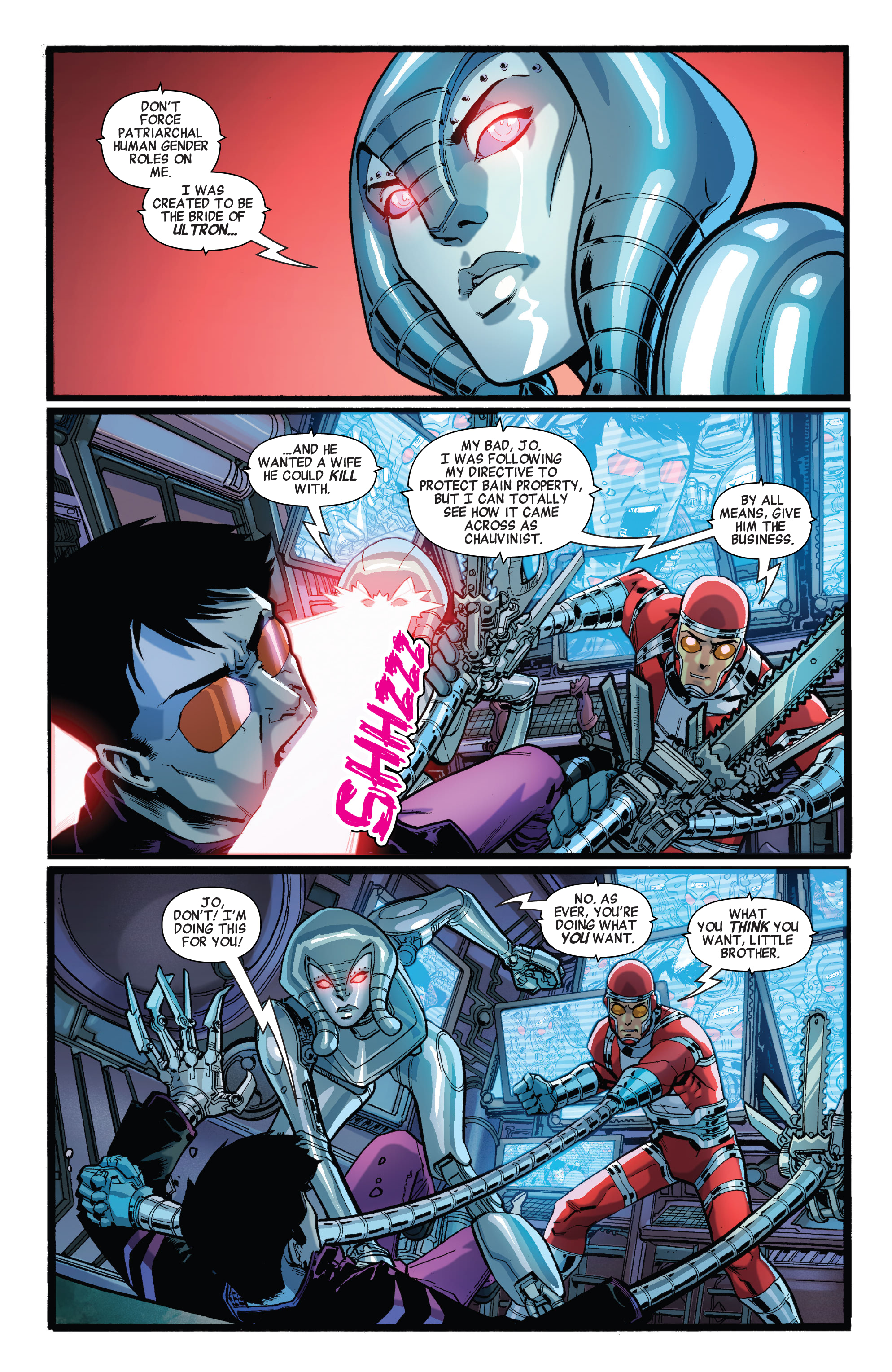 Read online 2020 Machine Man comic -  Issue #2 - 5